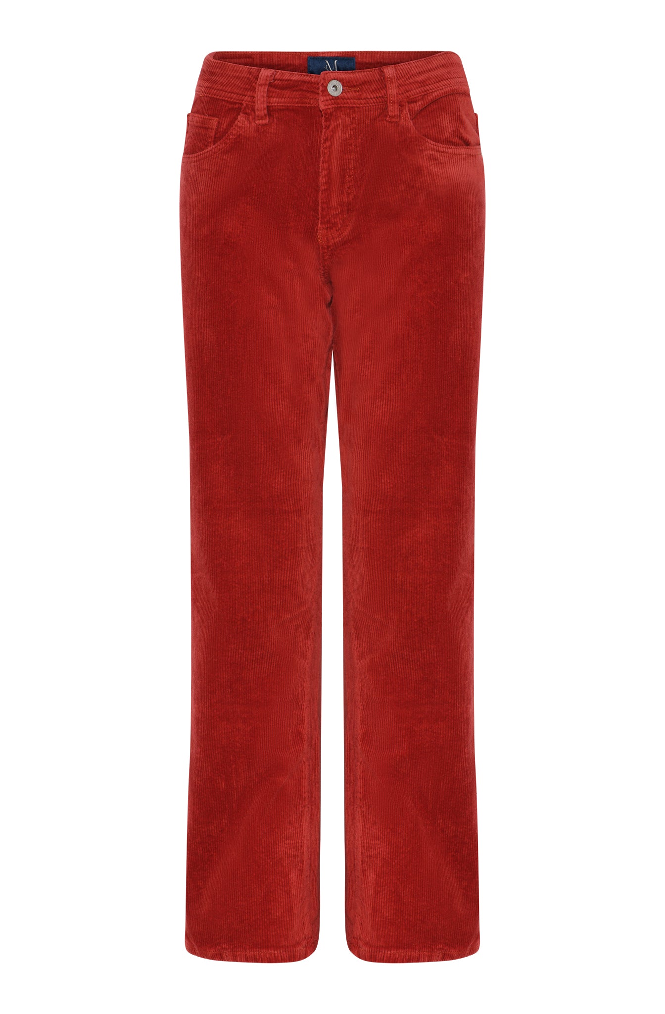 M JEANS Lena Vega Straight Corduroy 11W Jeans CORD/FLØJL 338 CHILI
