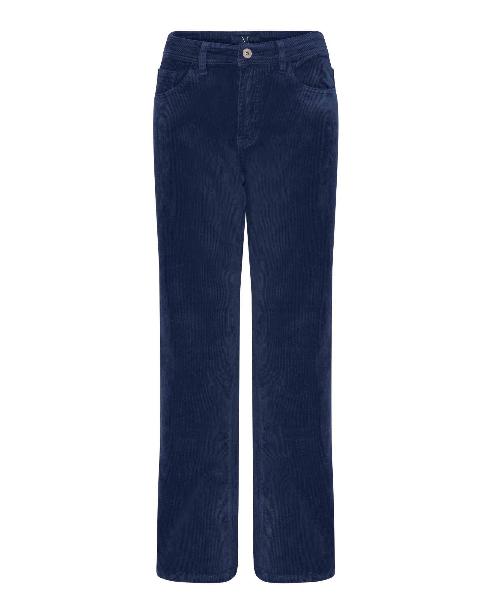 M JEANS Lena Vega Straight Corduroy 11W Jeans CORD/FLØJL 530 ROYALE BLUE