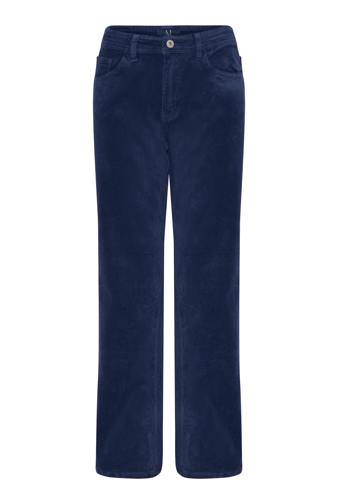 M JEANS Lena Vega Straight Corduroy 11W Jeans CORD/FLØJL 530 ROYALE BLUE