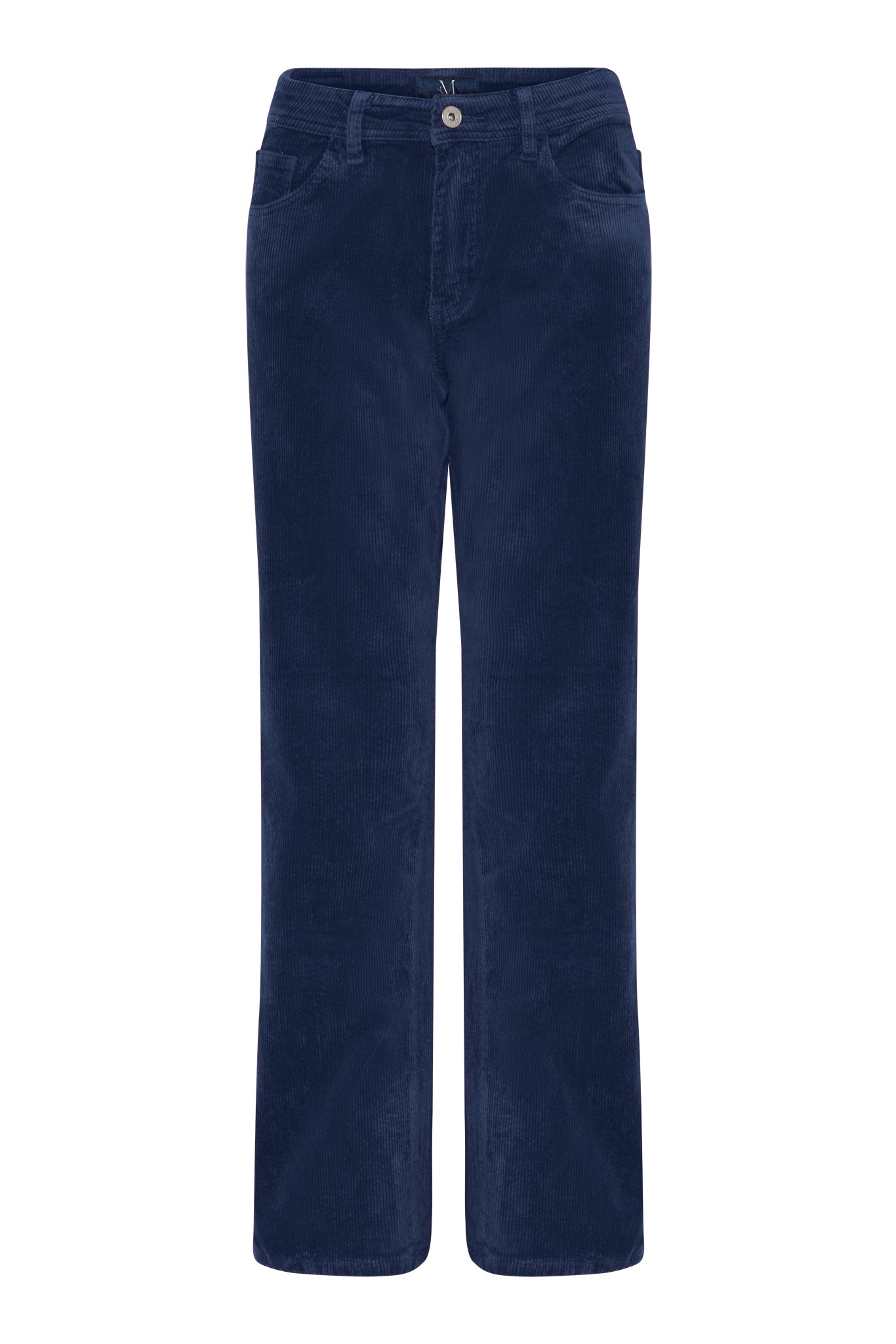 M JEANS Lena Vega Straight Corduroy 11W Jeans CORD/FLØJL 530 ROYALE BLUE