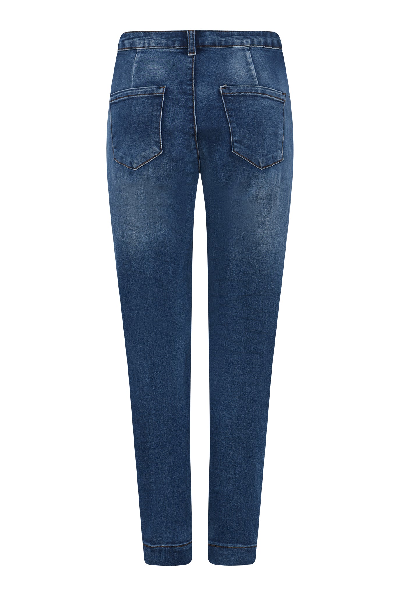 MAPP LOUIS CHINO DENIM JEANS DENIM/TWILL 9696 BLUE DENIM USED