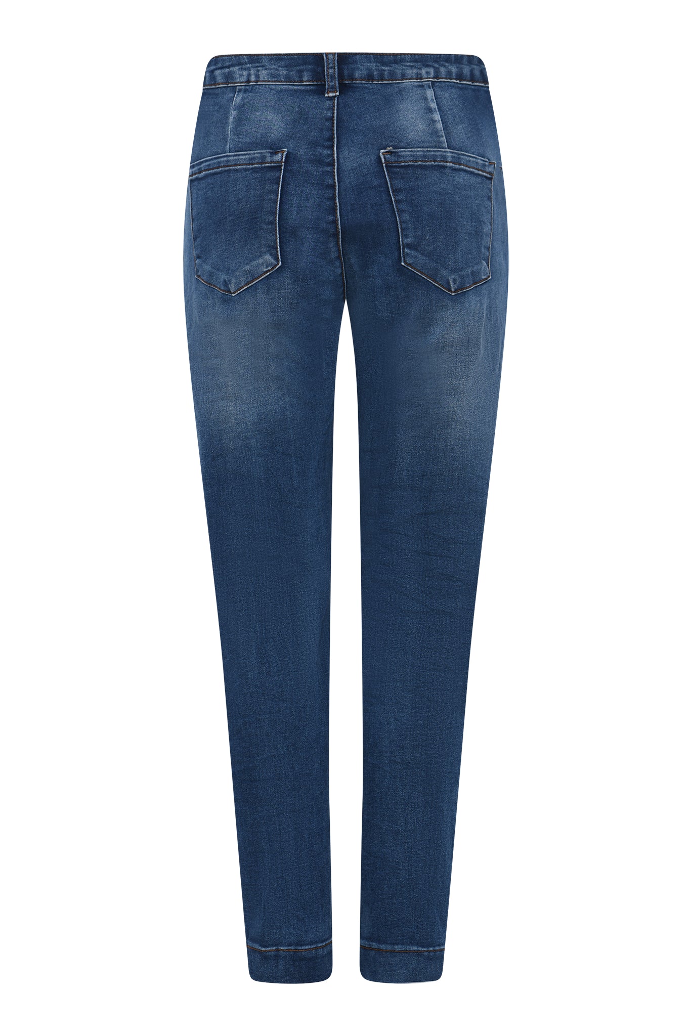MAPP LOUIS CHINO DENIM JEANS DENIM/TWILL 9696 BLUE DENIM USED