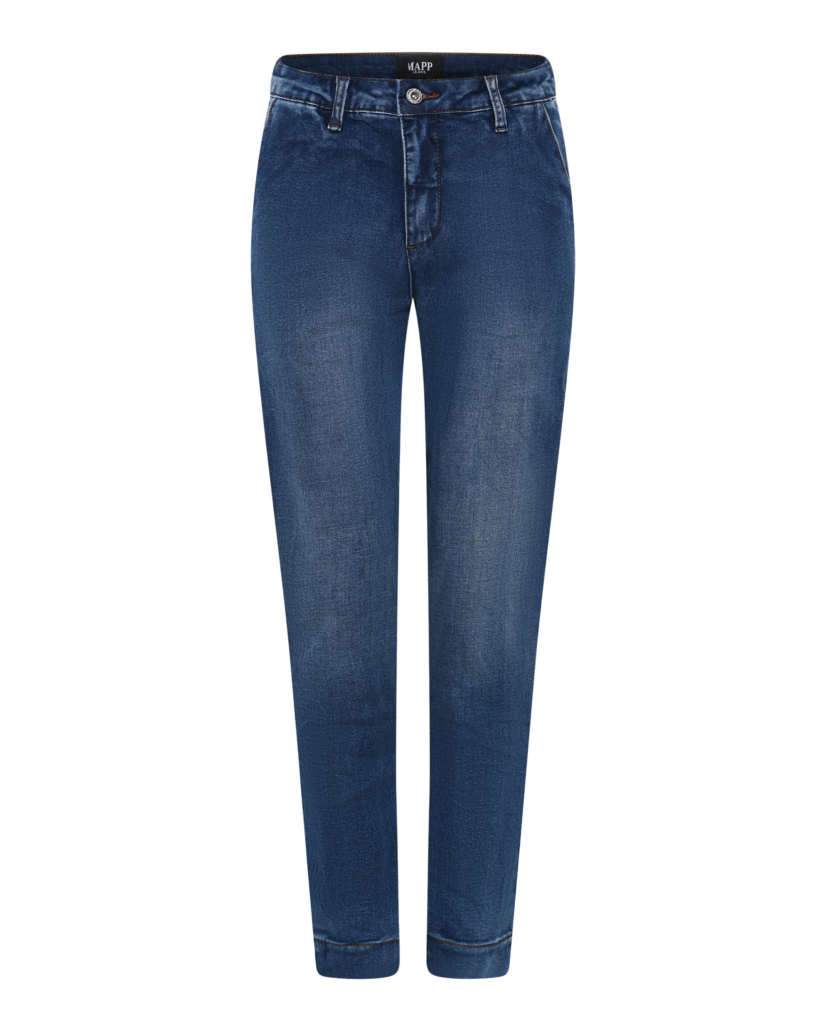 MAPP Louis Chino Denim Jeans DENIM/TWILL 9696 BLUE DENIM USED
