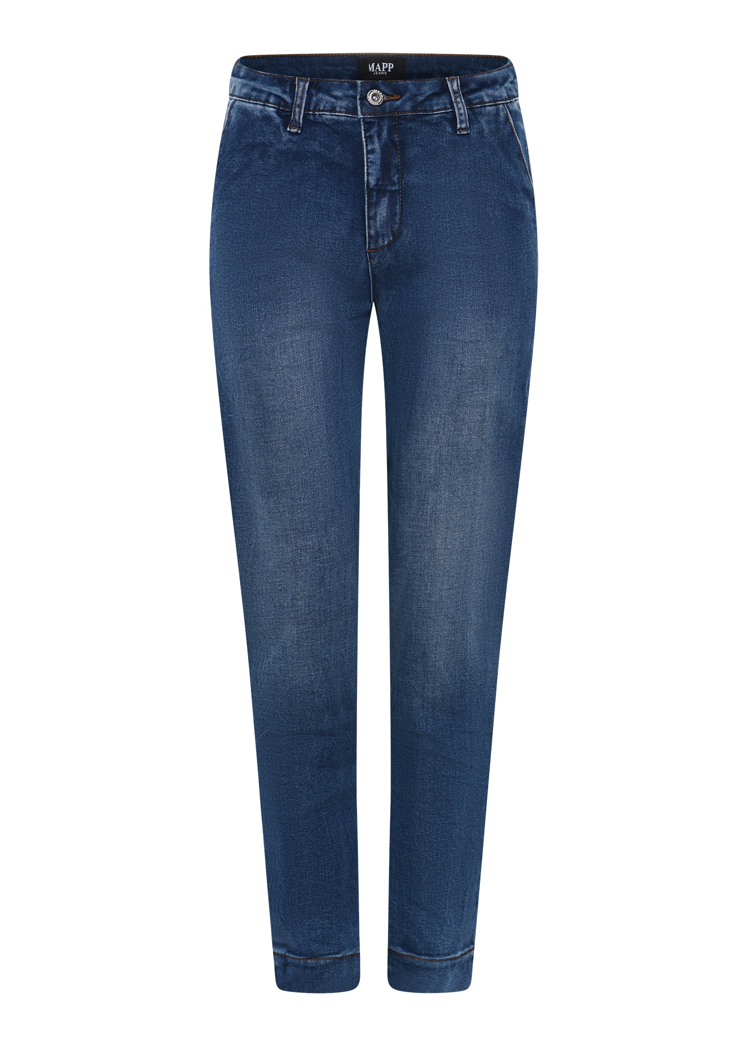 MAPP LOUIS CHINO DENIM JEANS DENIM/TWILL 9696 BLUE DENIM USED