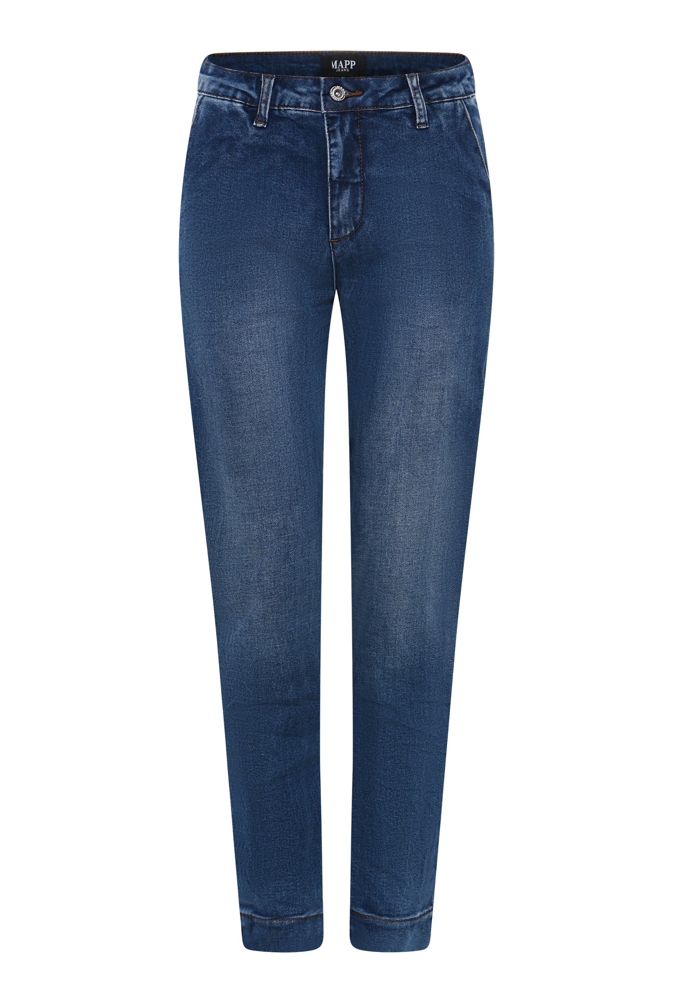 MAPP LOUIS CHINO DENIM JEANS DENIM/TWILL 9696 BLUE DENIM USED