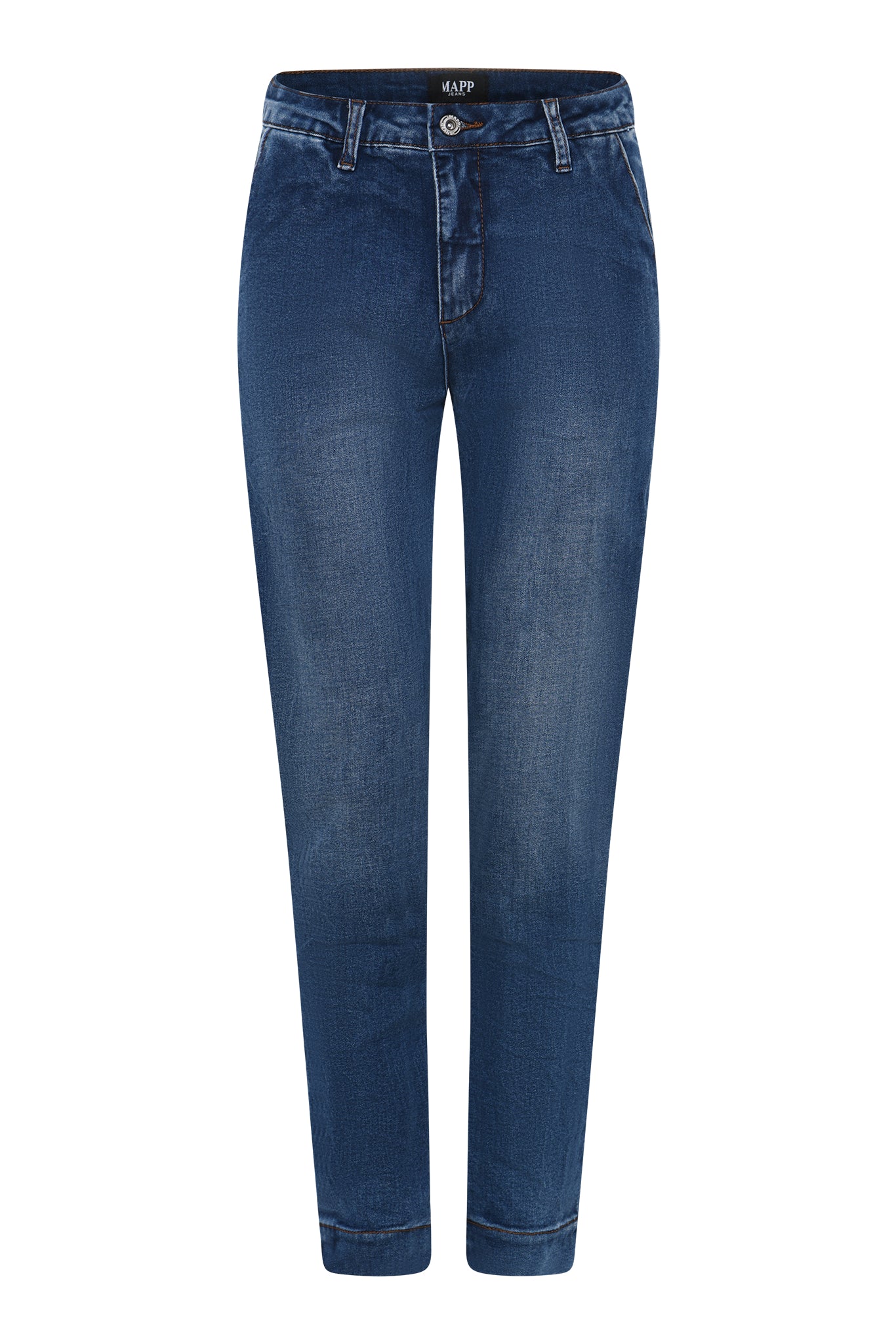 MAPP LOUIS CHINO DENIM JEANS DENIM/TWILL 9696 BLUE DENIM USED