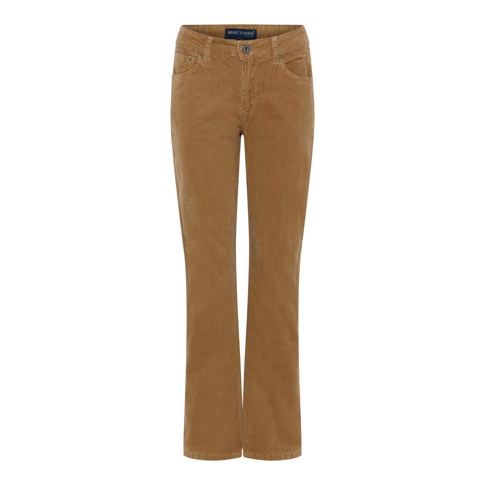 MARC LAUGE LOYAL BABY CORD BOOTCUT JEANS CORD/FLØJL 122 SOFT CAMEL