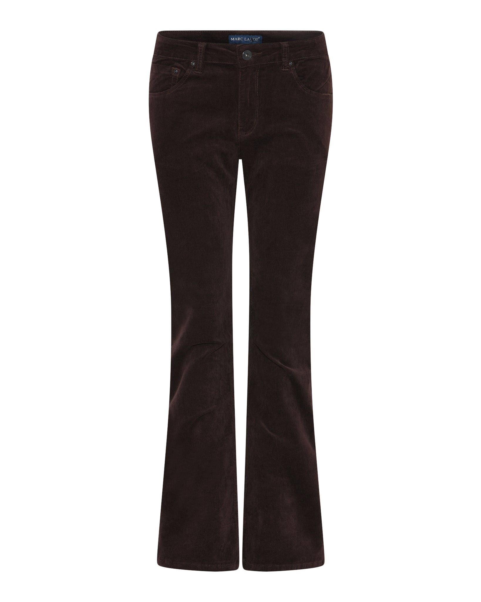 MARC LAUGE Loyal Baby Corduroy Bootcut Jeans CORD/FLØJL 129 CHOCOLATE