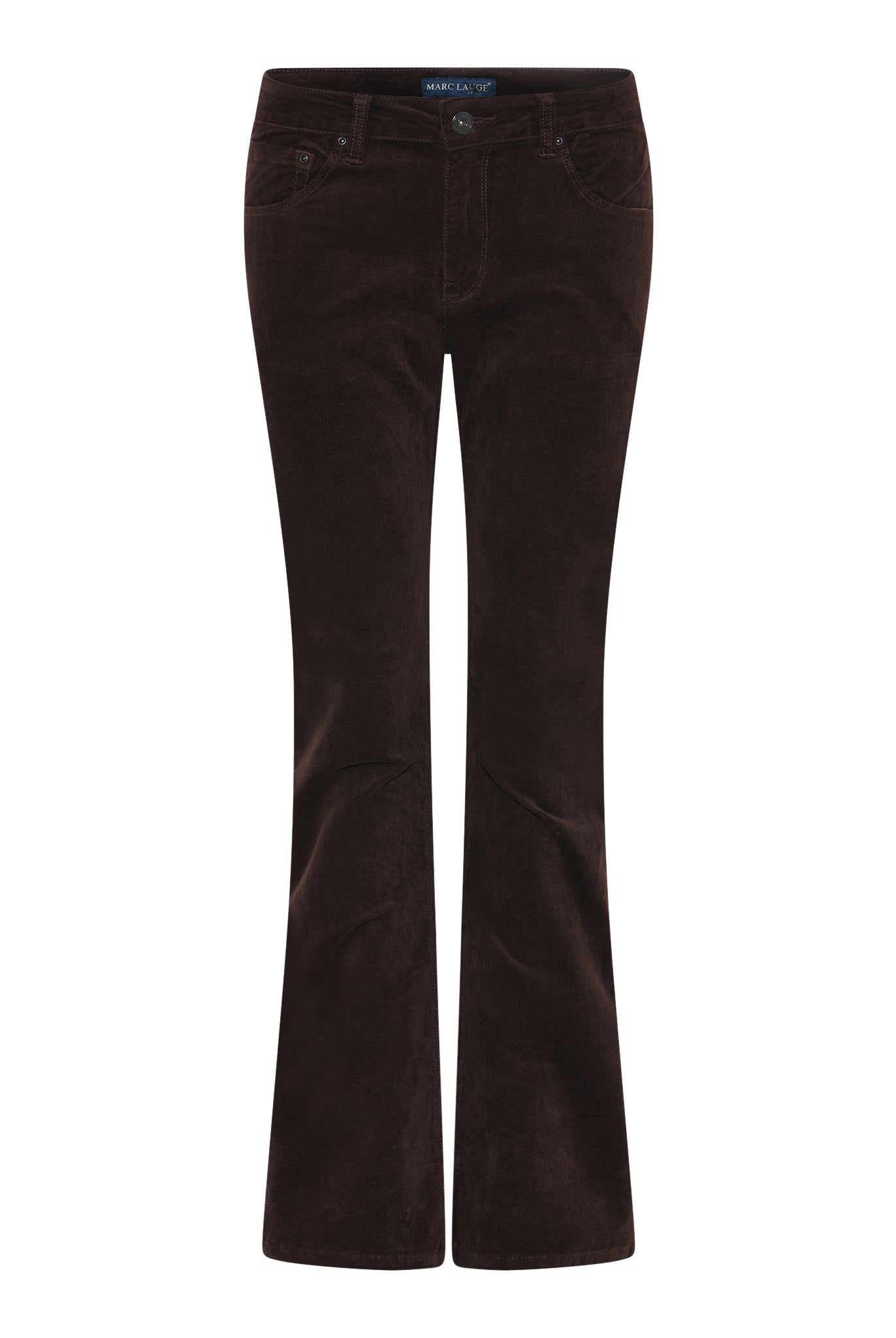 MARC LAUGE LOYAL BABY CORD BOOTCUT JEANS CORD/FLØJL 129 CHOCOLATE