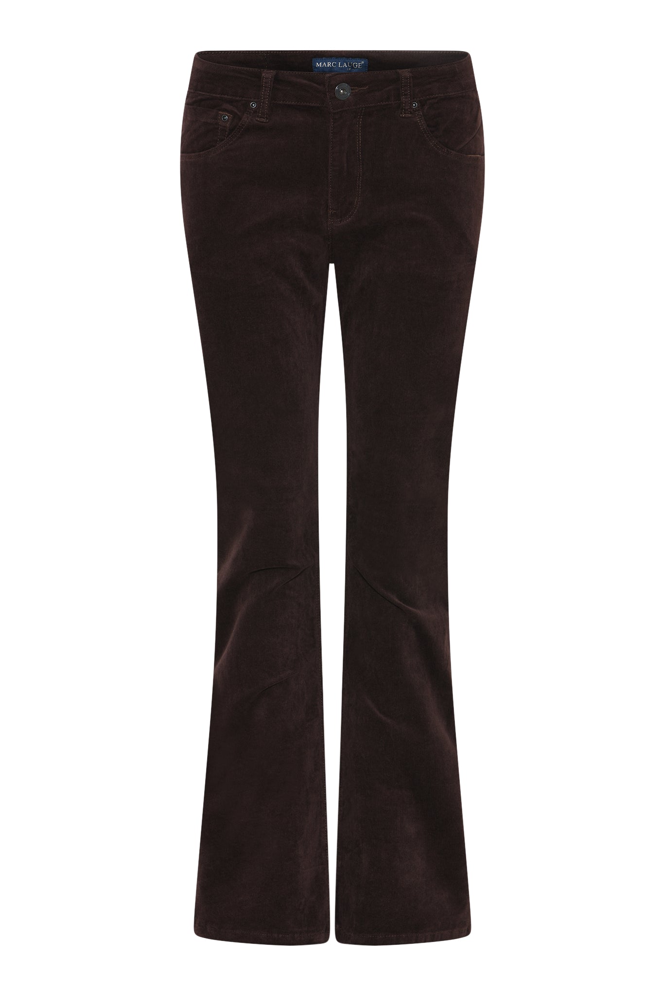 MARC LAUGE Loyal Baby Corduroy Bootcut Jeans CORD/FLØJL 129 CHOCOLATE