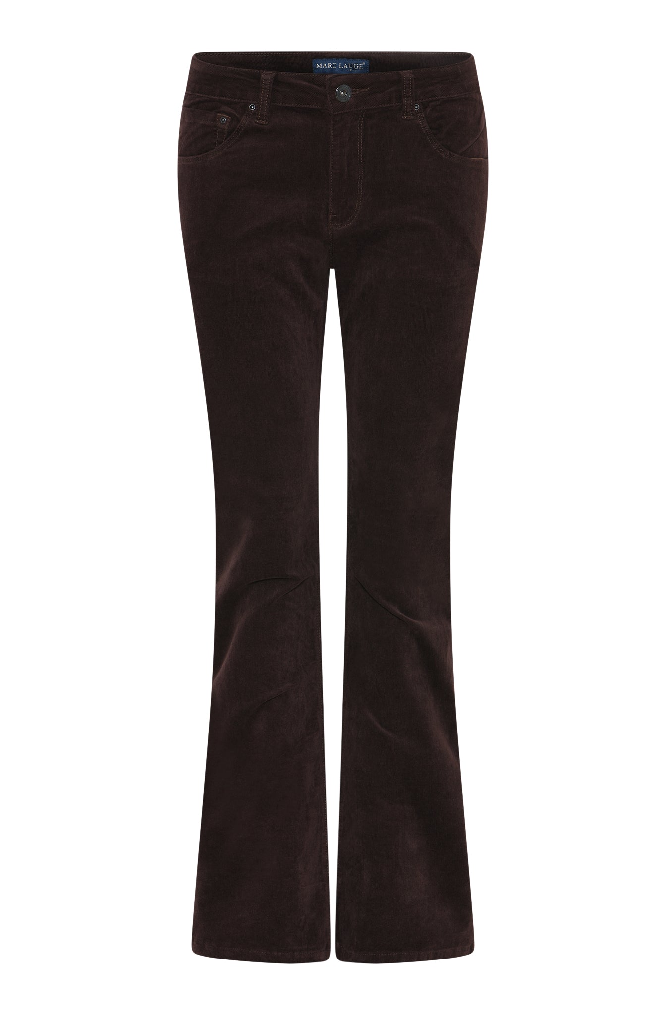 MARC LAUGE Loyal Baby Corduroy Bootcut Jeans CORD/FLØJL 129 CHOCOLATE