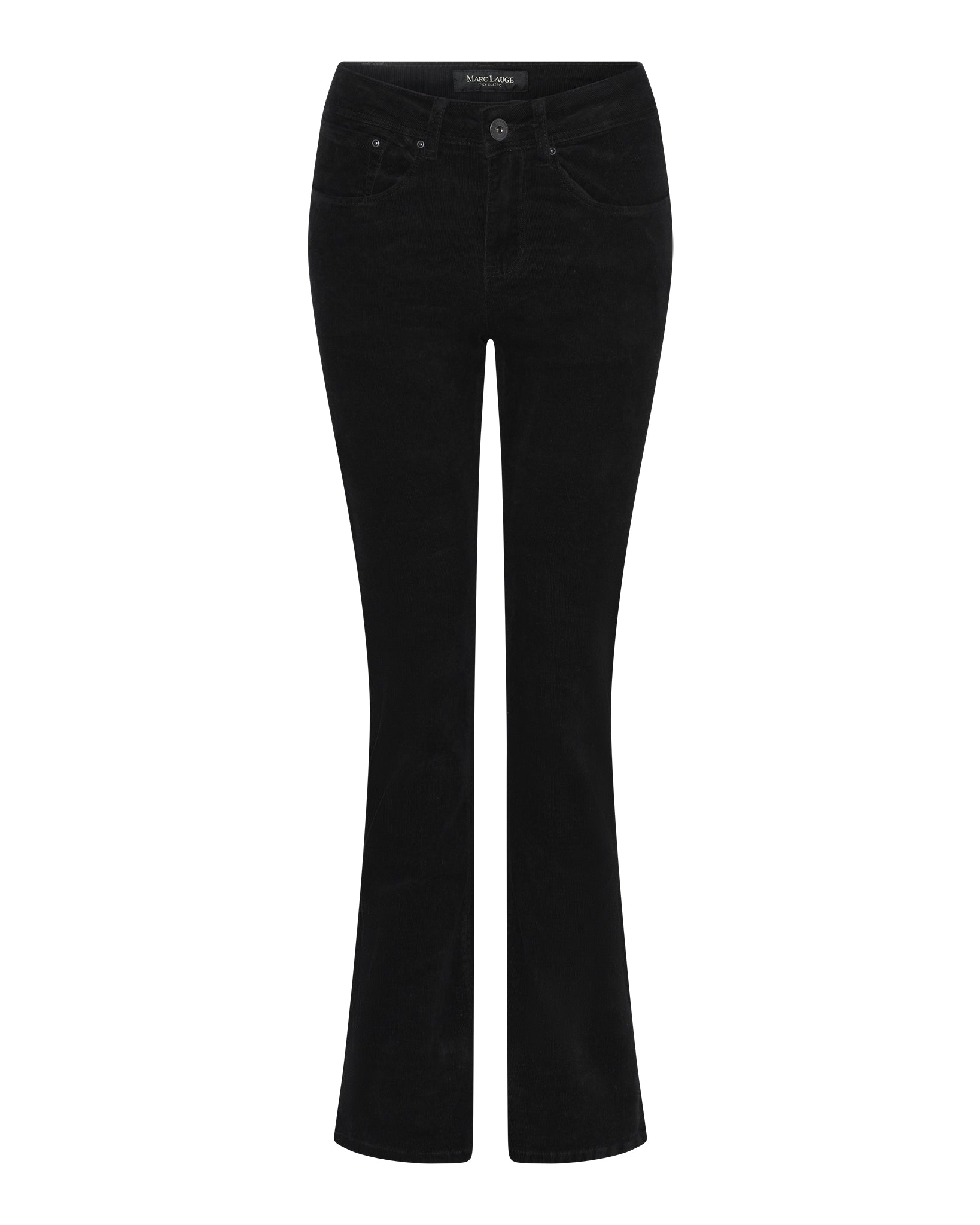 MARC LAUGE Loyal Baby Corduroy Bootcut Jeans CORD/FLØJL 80 BLACK