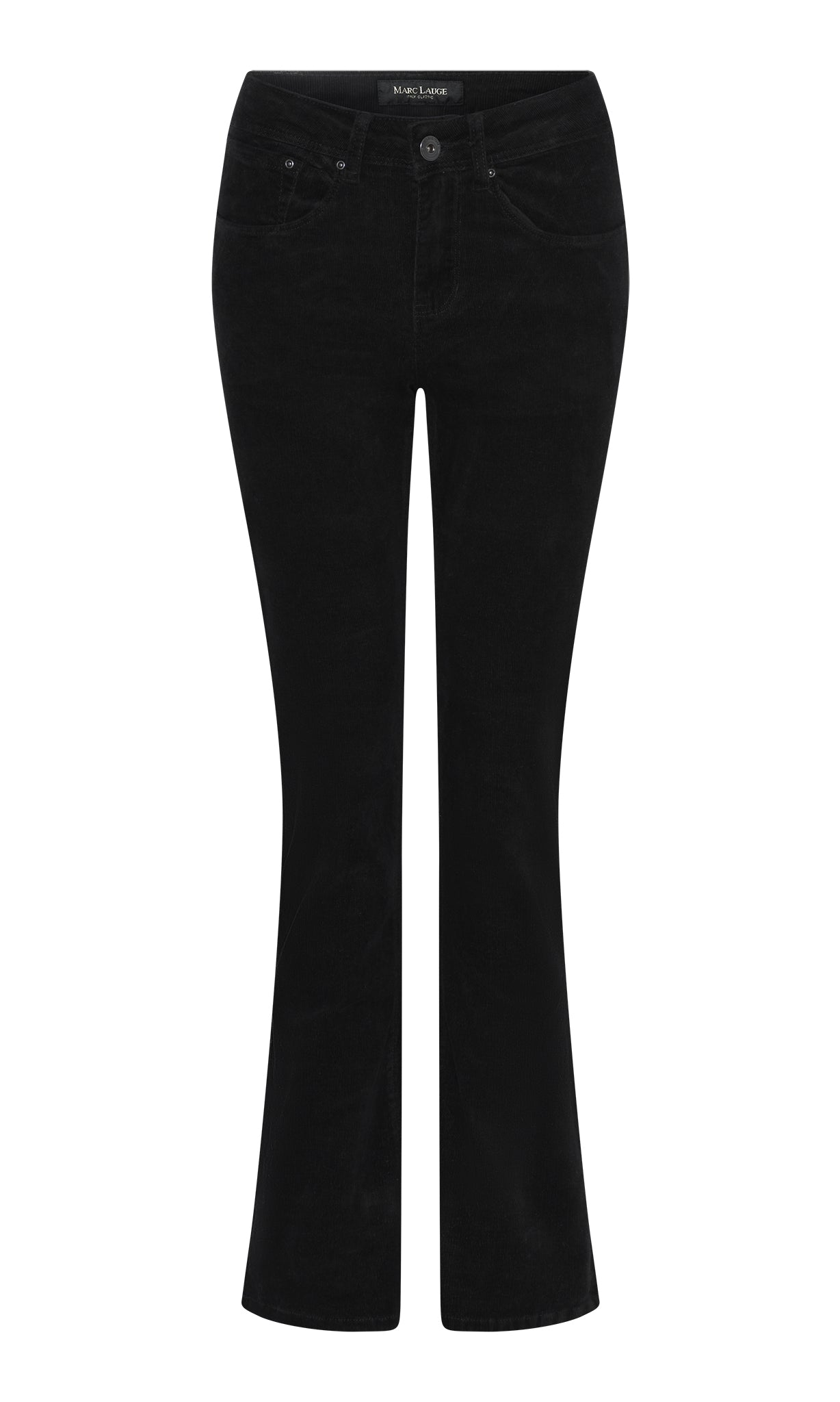 MARC LAUGE LOYAL BABY CORDUROY BOOTCUT JEANS CORD/FLØJL 80 BLACK