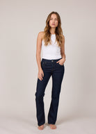 MARC LAUGE LOYAL BOOTCUT DENIM JEANS DENIM/TWILL 98 DARK BLUE