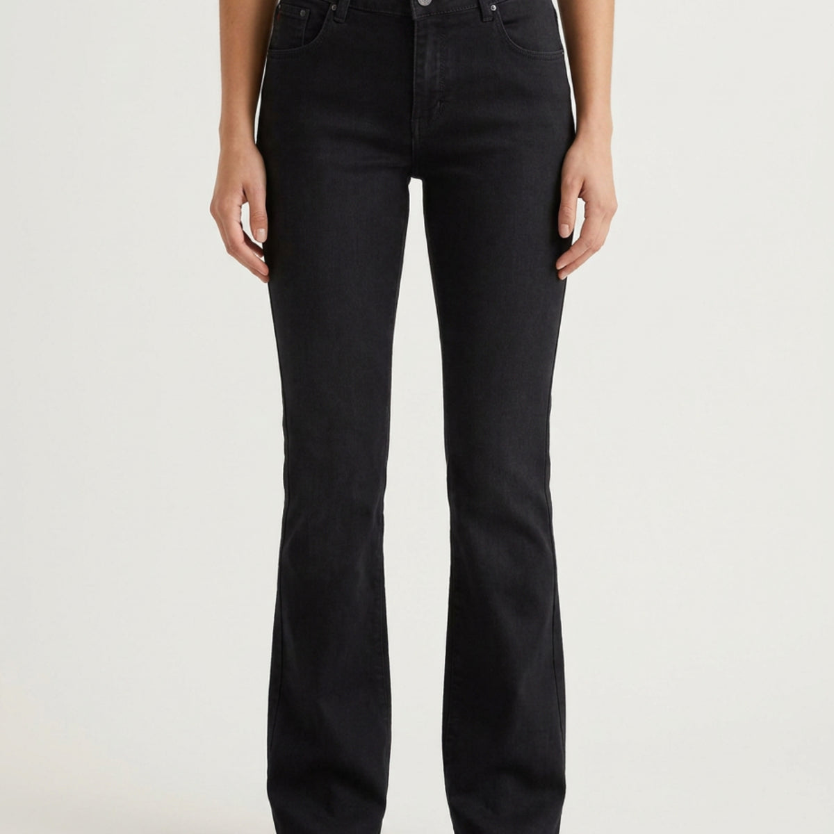 MARC LAUGE LOYAL BOOTCUT DENIM JEANS DENIM/TWILL 81 BLACK DENIM