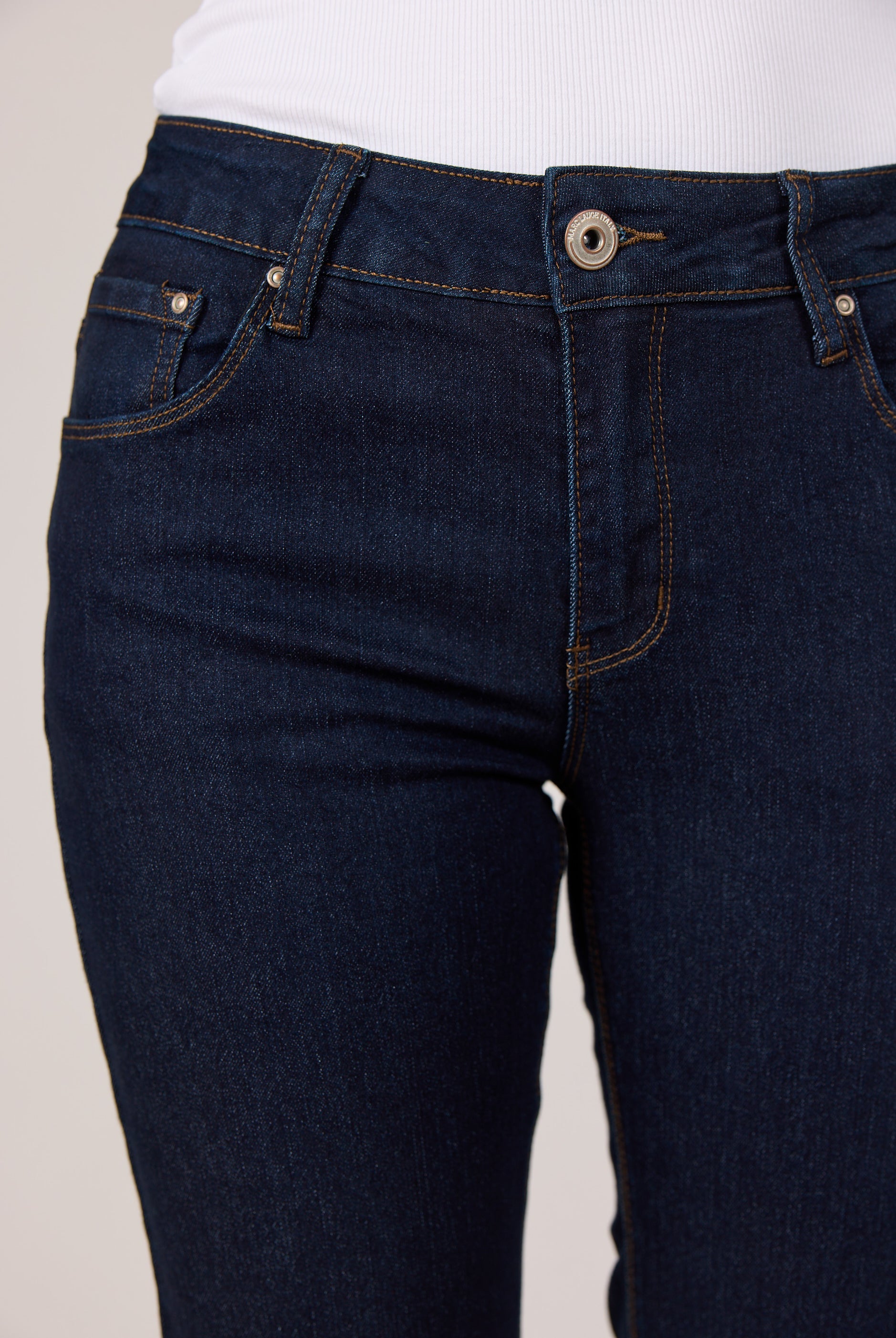 MARC LAUGE LOYAL BOOTCUT DENIM JEANS DENIM/TWILL 98 DARK BLUE