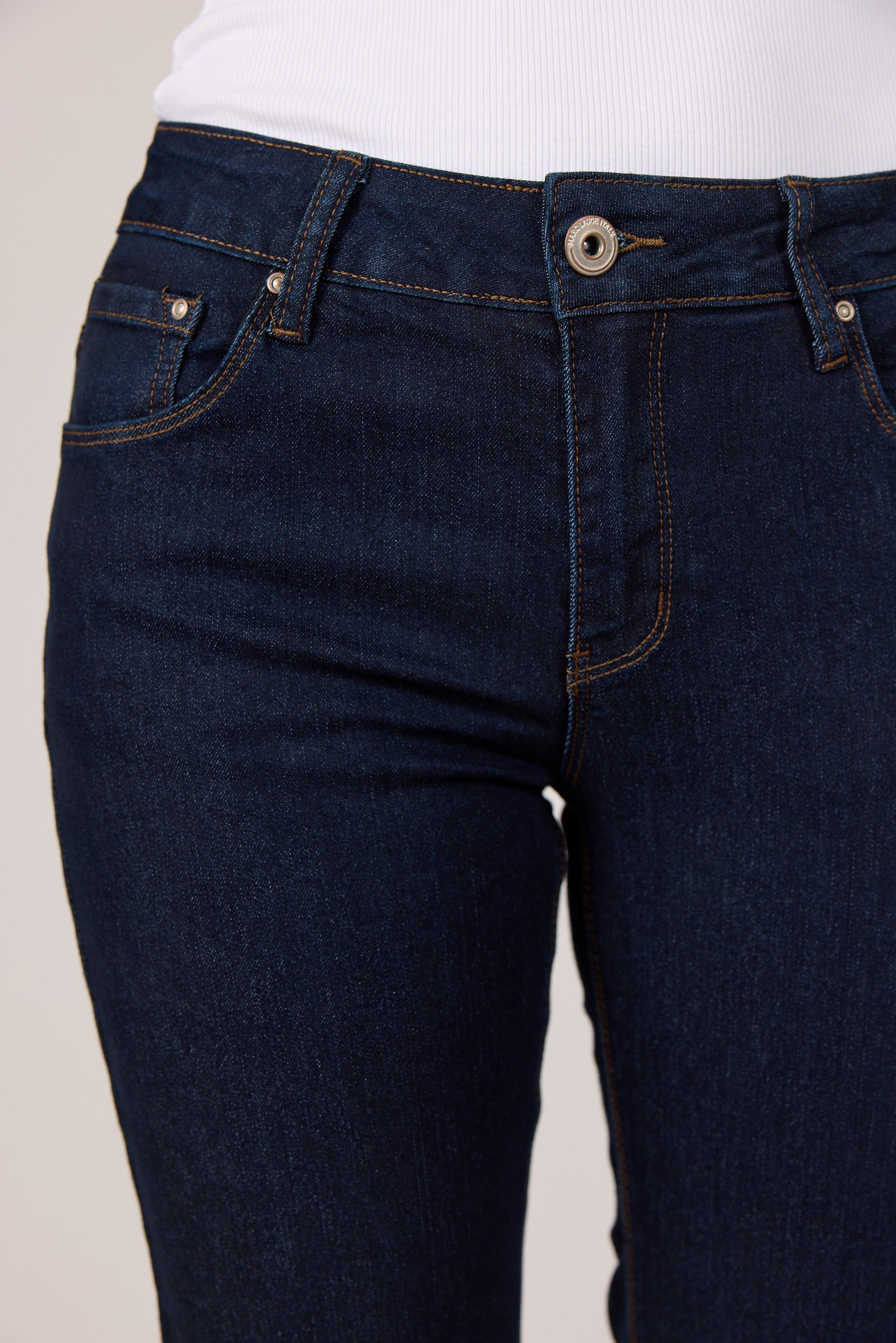 MARC LAUGE Loyal Bootcut Denim Jeans DENIM/TWILL 98 DARK BLUE