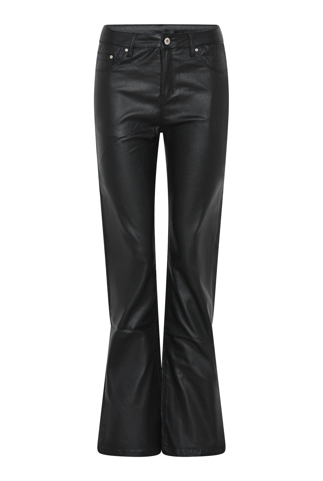MARC LAUGE LOYAL COATED BOOTCUT JEANS COATED 8099 BLACK COATED