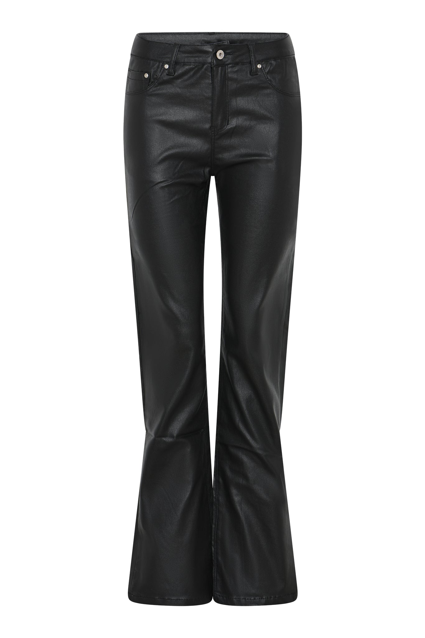 MARC LAUGE LOYAL COATED BOOTCUT JEANS COATED 8099 BLACK COATED