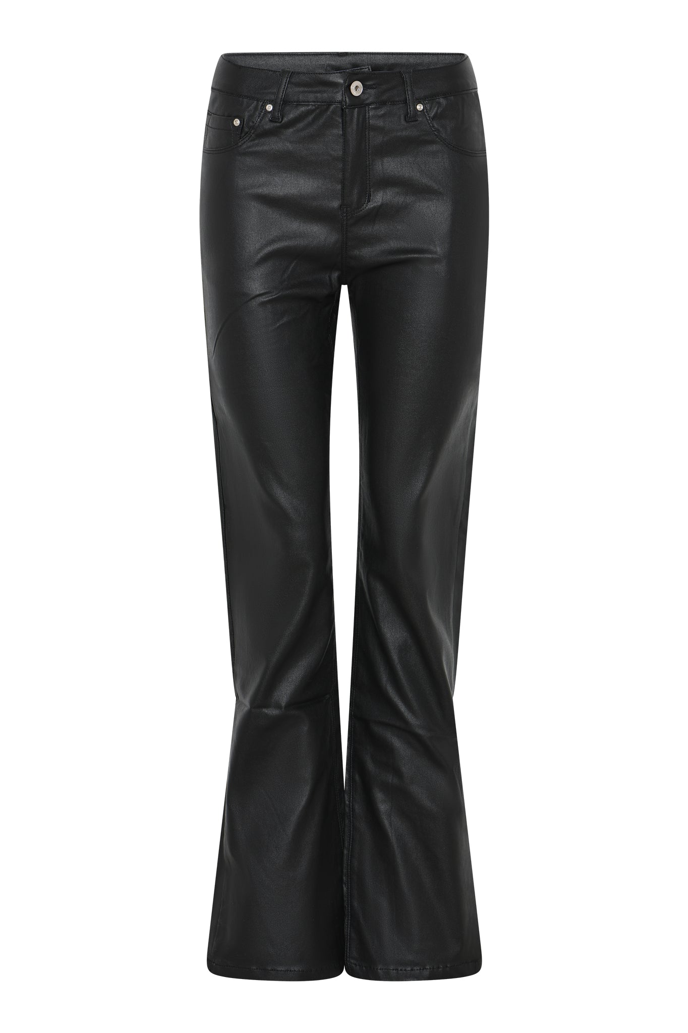 MARC LAUGE LOYAL COATED BOOTCUT JEANS COATED 8099 BLACK COATED