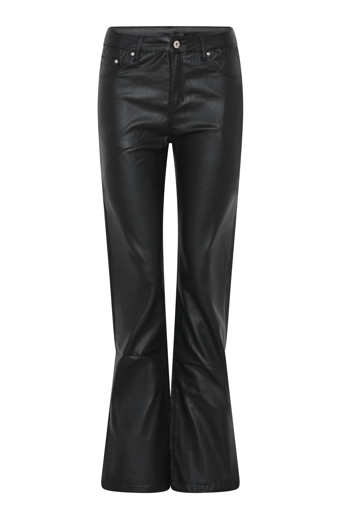 MARC LAUGE LOYAL COATED BOOTCUT JEANS COATED 8099 BLACK COATED