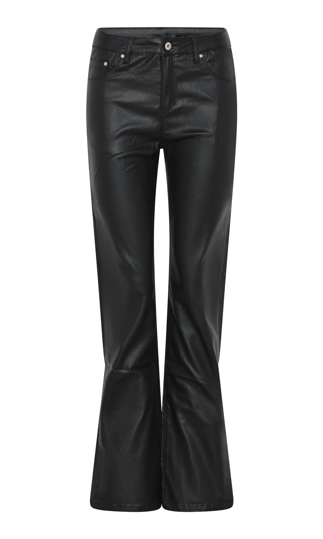 MARC LAUGE LOYAL COATED BOOTCUT JEANS COATED 8099 BLACK COATED