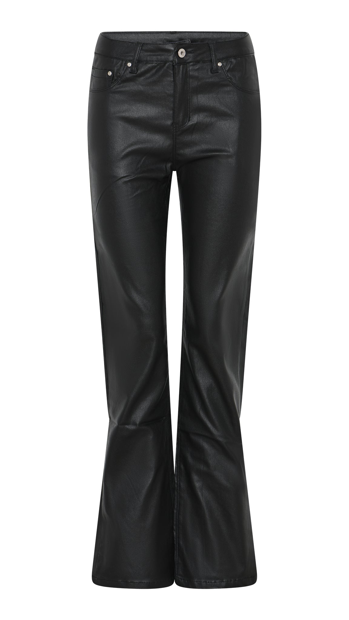 MARC LAUGE LOYAL COATED BOOTCUT JEANS COATED 8099 BLACK COATED