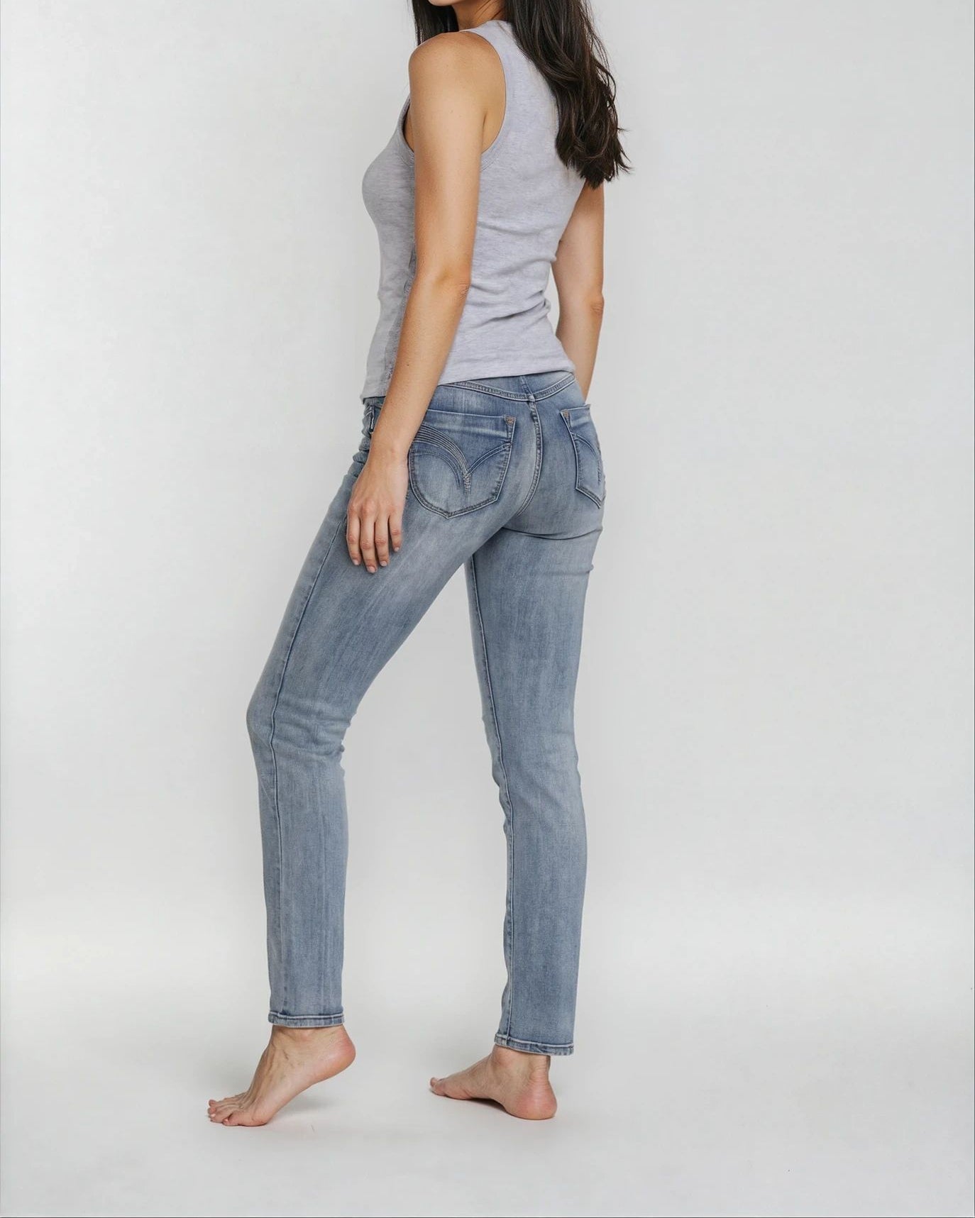 MARC LAUGE Luna Denim Jeans DENIM/TWILL 9196 LIGHT BLUE USED
