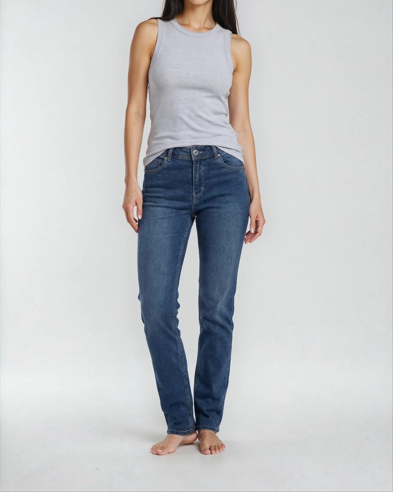 MARC LAUGE Luna Denim Jeans DENIM/TWILL 93 CLASSIC BLUE DENIM
