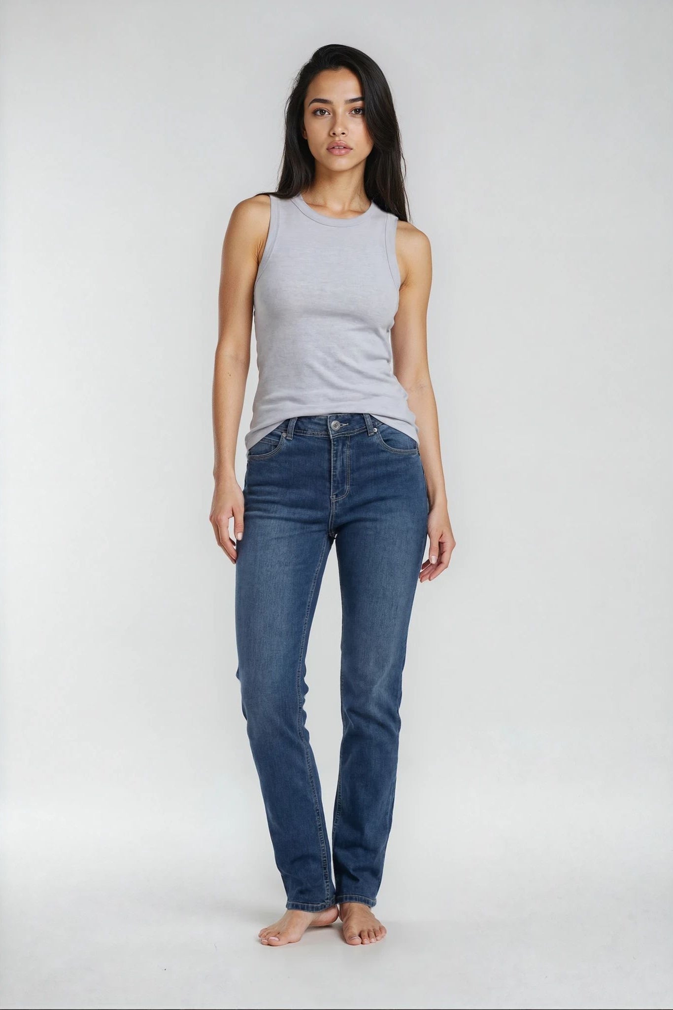 MARC LAUGE Luna Denim Jeans DENIM/TWILL 93 CLASSIC BLUE DENIM