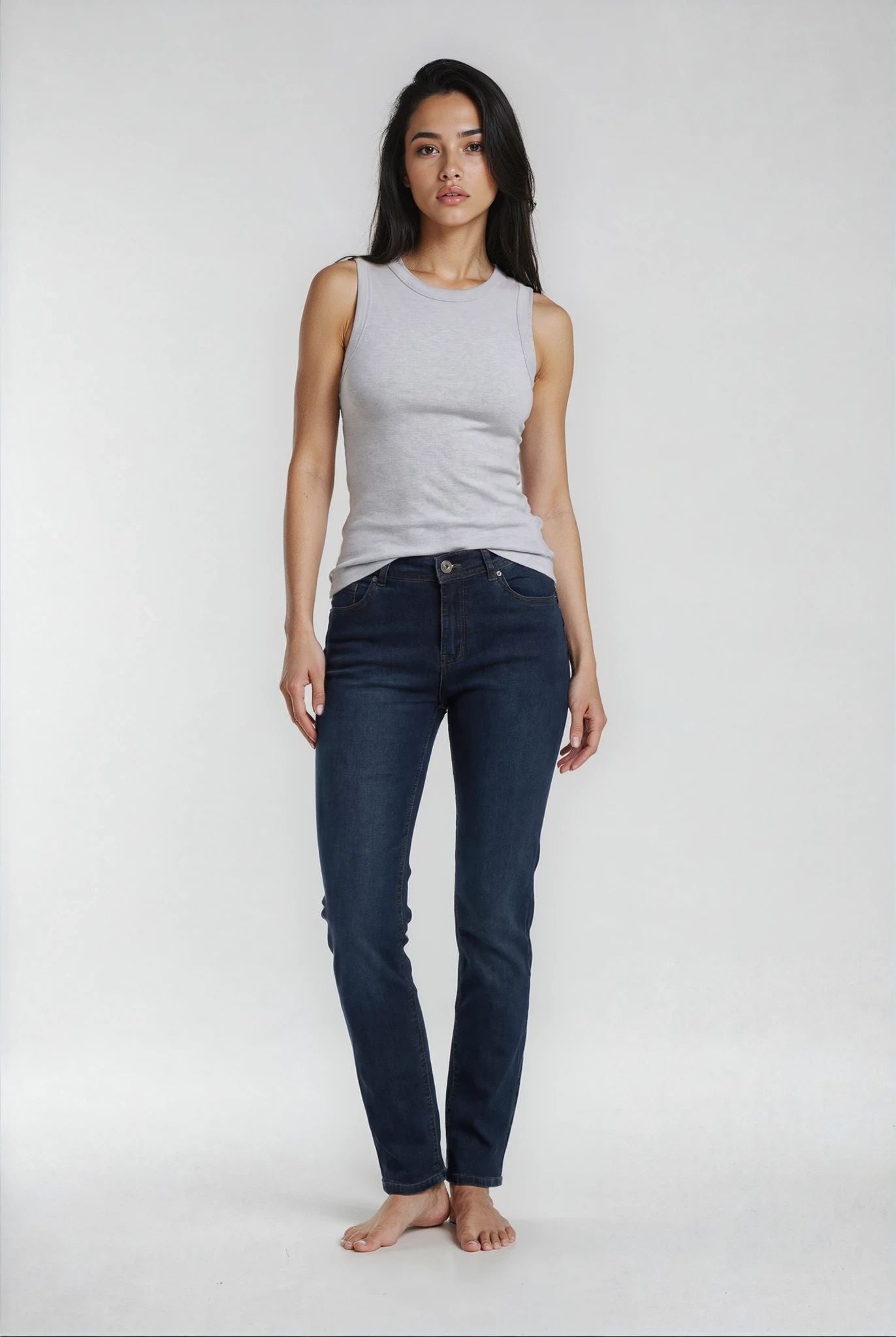 MARC LAUGE LUNA DENIM JEANS DENIM/TWILL 9696 BLUE DENIM USED