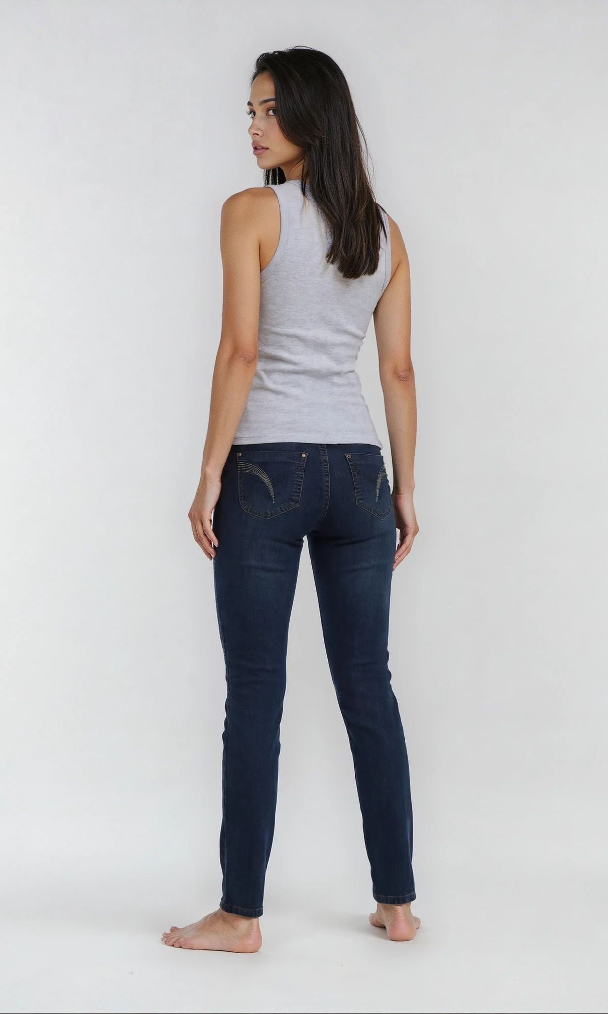 MARC LAUGE Luna Denim Jeans DENIM/TWILL 9696 BLUE DENIM USED