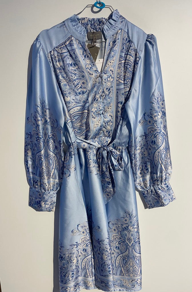 MARC LAUGE LUX PAISLEY DRESS DRESS/JUMPSUIT 107 SOFT BLUE