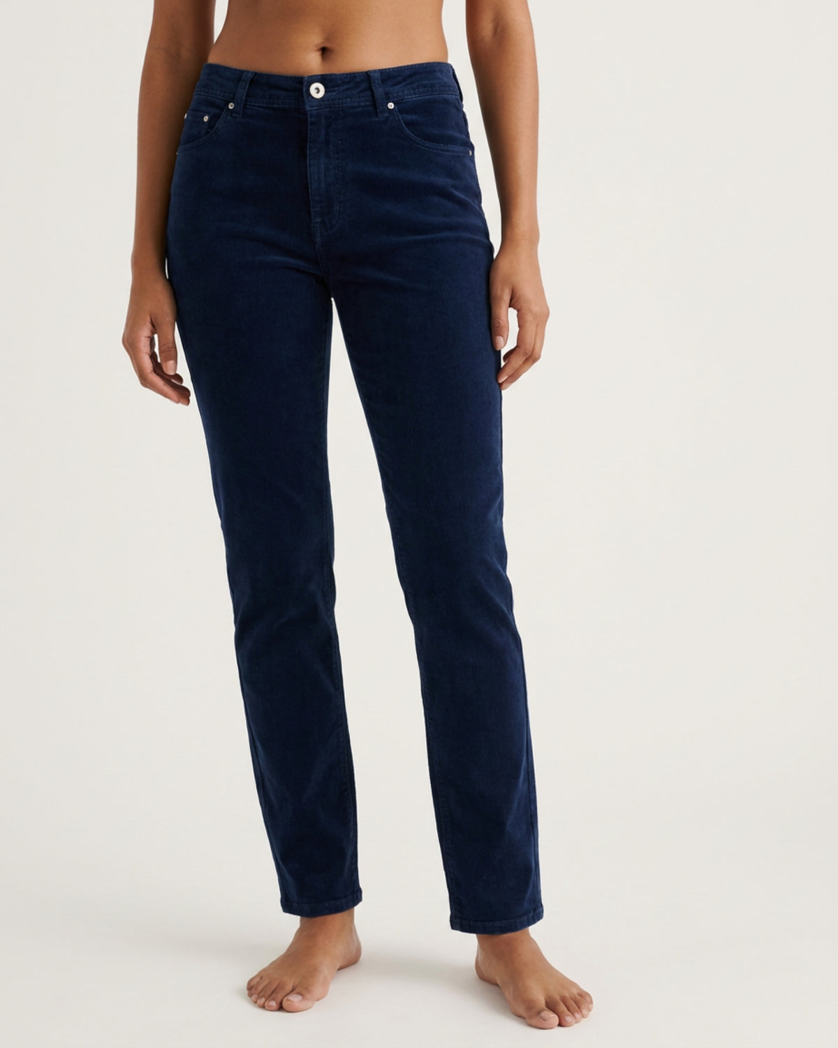 MARC LAUGE Lena Baby Corduroy Jeans CORD/FLØJL 530 ROYALE BLUE