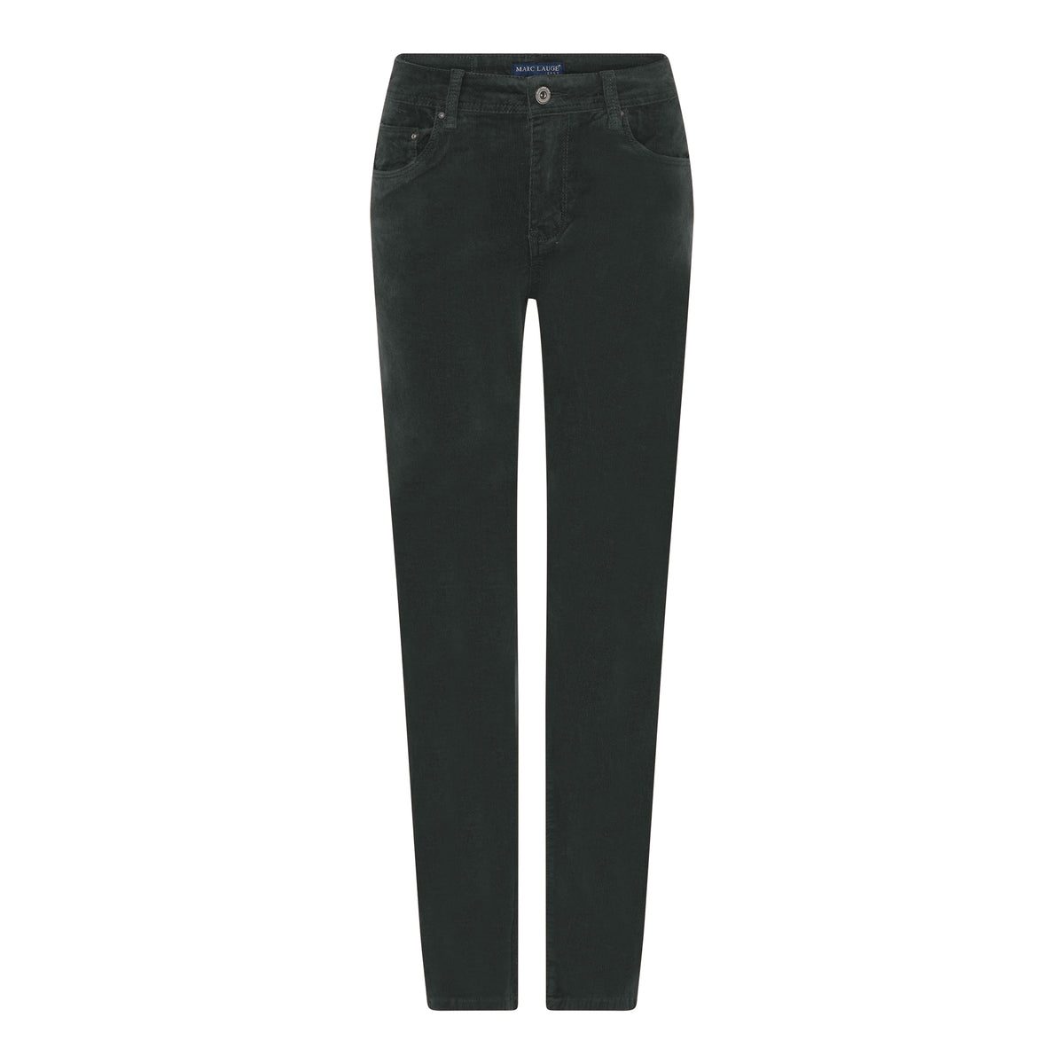 MARC LAUGE Lena Baby Corduroy Jeans CORD/FLØJL 546 BOTTLE GREEN