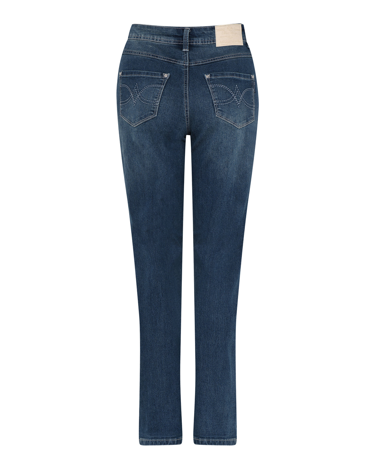 MARC LAUGE Lena High Waist Straight Leg Jeans | Marc Lauge DENIM/TWILL 9296 BLUE