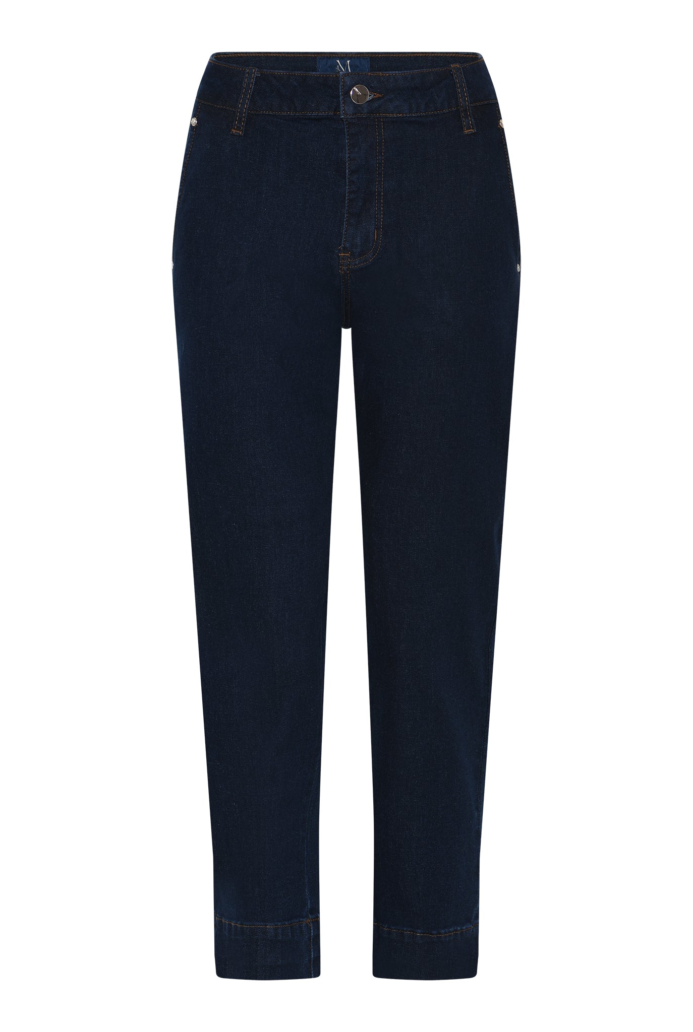 M JEANS Lola Chino 3/4 Denim Jeans PANTS 3/4 98 DARK BLUE