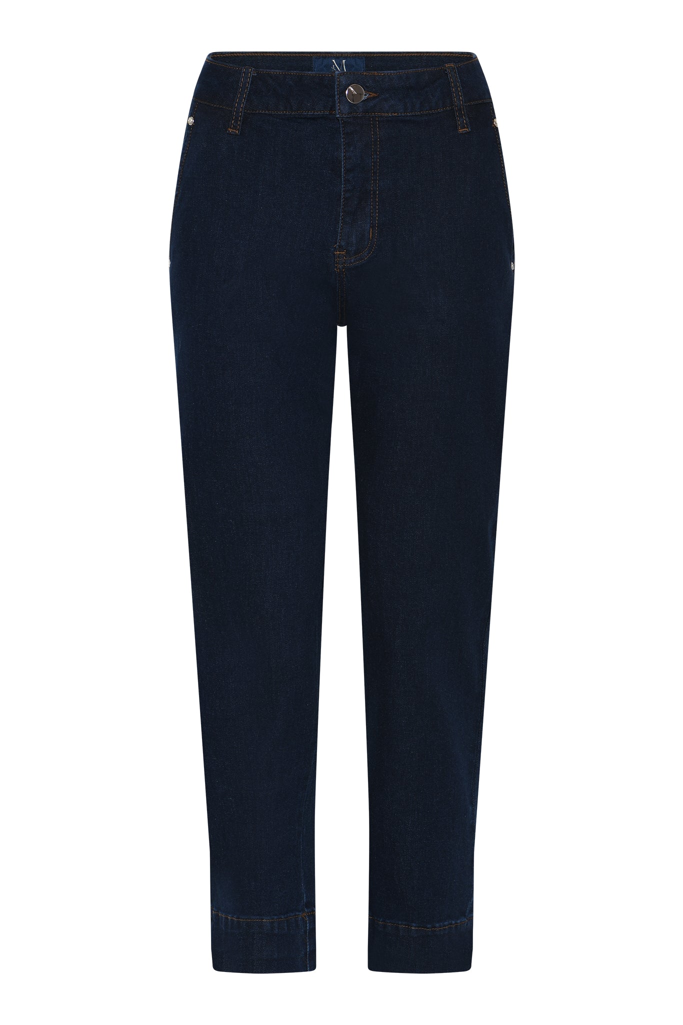 M JEANS Lola Chino 3/4 Denim Jeans PANTS 3/4 98 DARK BLUE