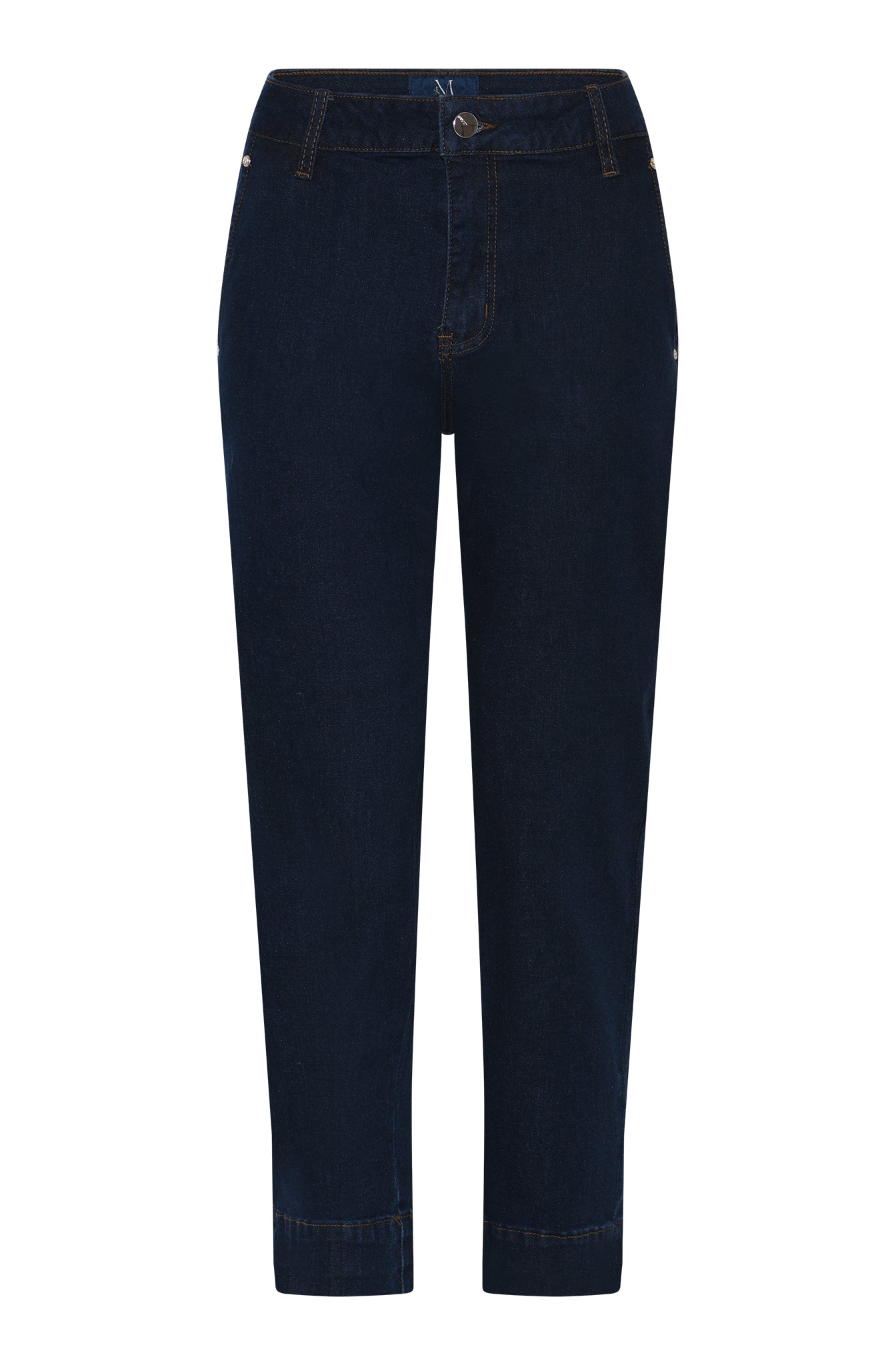 M JEANS Lola Chino 3/4 Denim Jeans PANTS 3/4 98 DARK BLUE