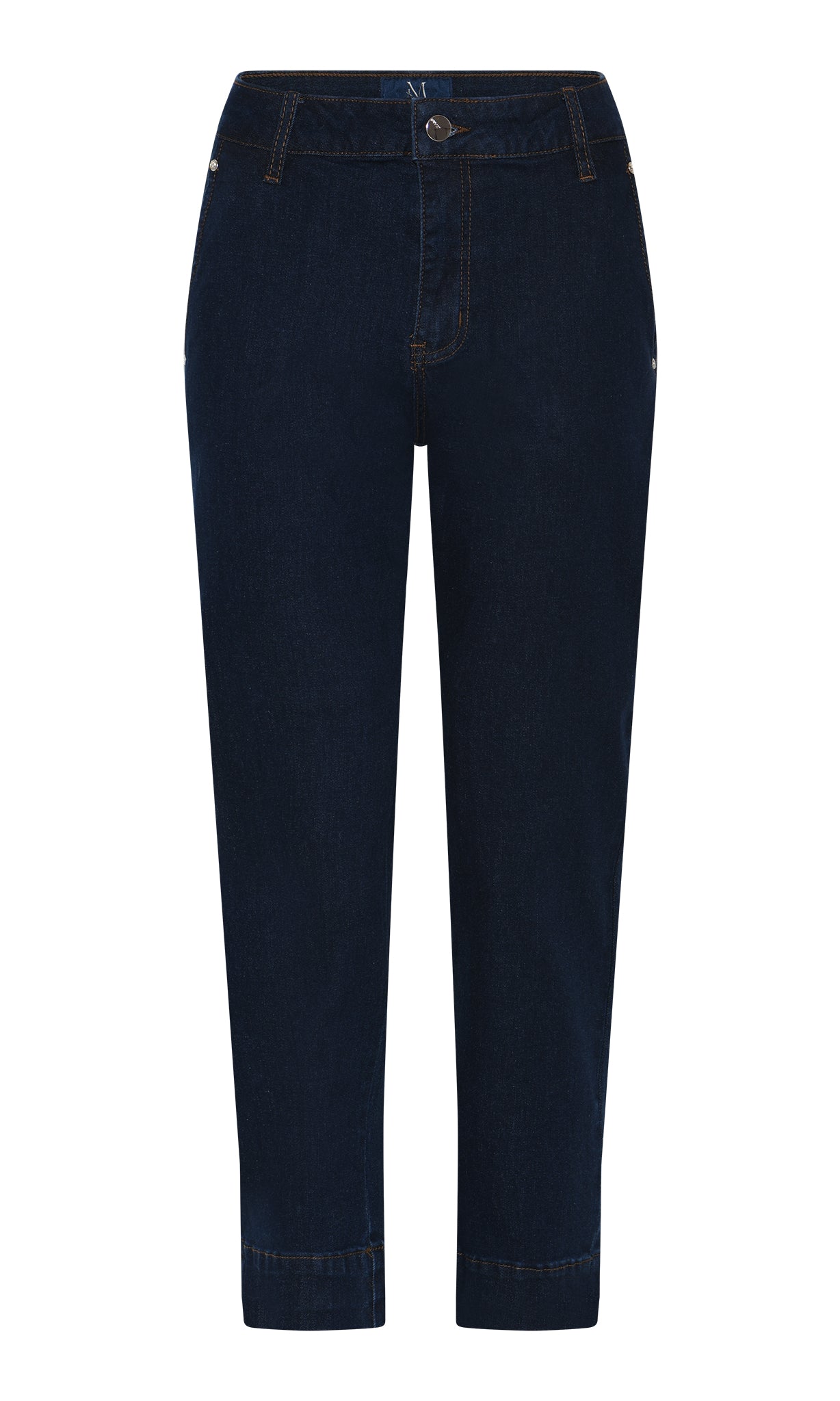M JEANS Lola Chino 3/4 Denim Jeans PANTS 3/4 98 DARK BLUE