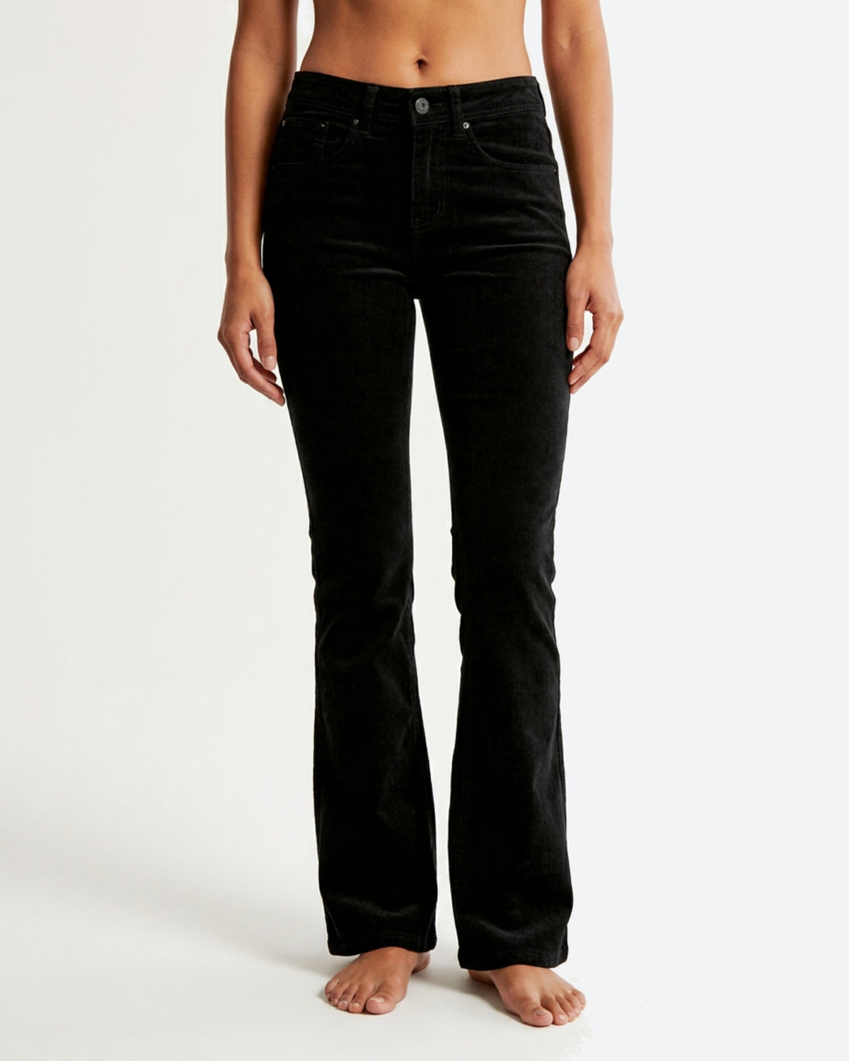 MARC LAUGE Loyal Bootcut Corduroy Jeans | Marc Lauge CORD/FLØJL 80 BLACK