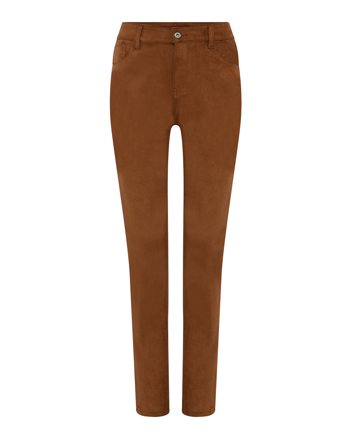 MARC LAUGE Lucy Suede Pant PANTS 137 TOBACCO