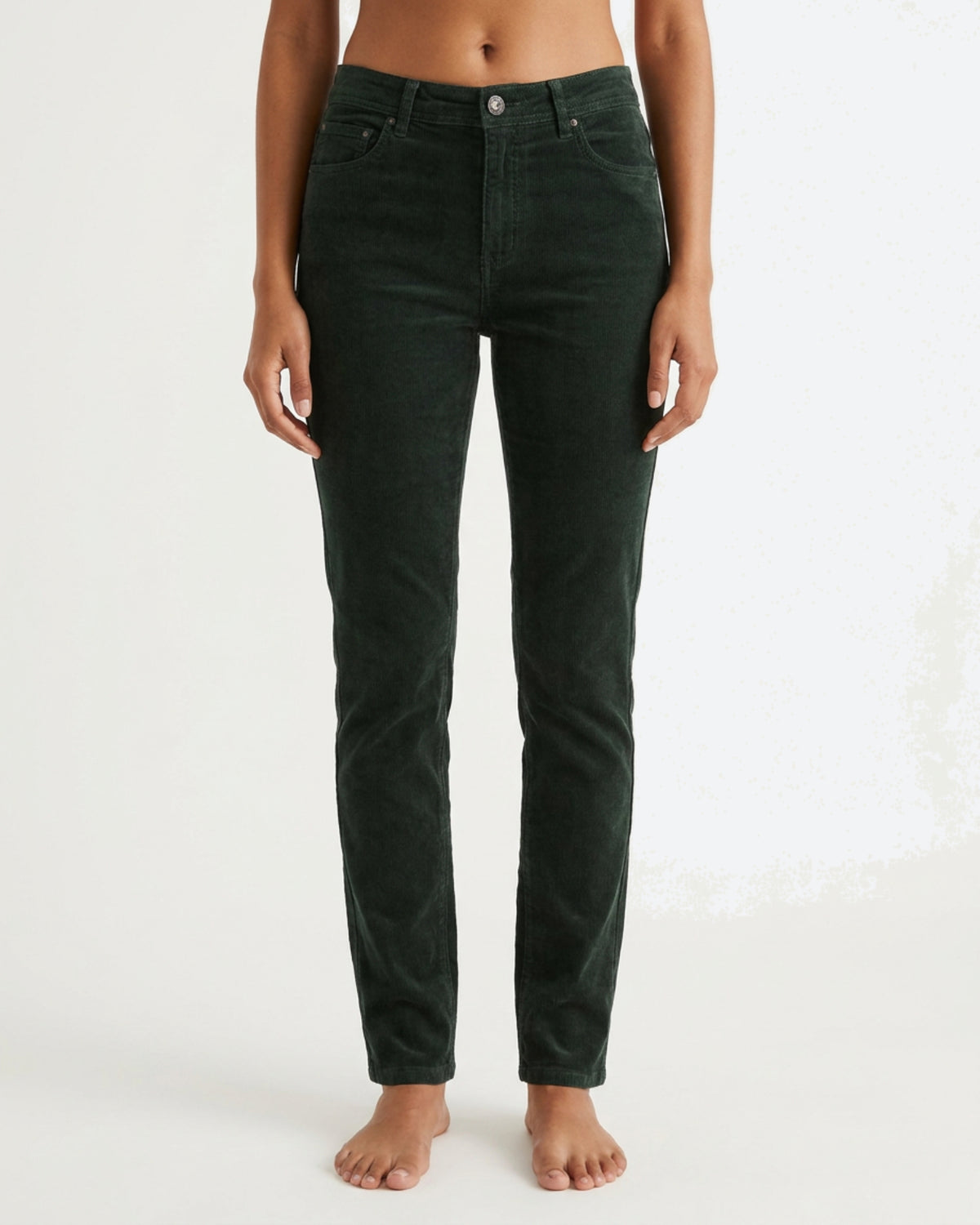 MARC LAUGE Luna Baby Corduroy Jeans CORD/FLØJL 546 BOTTLE GREEN