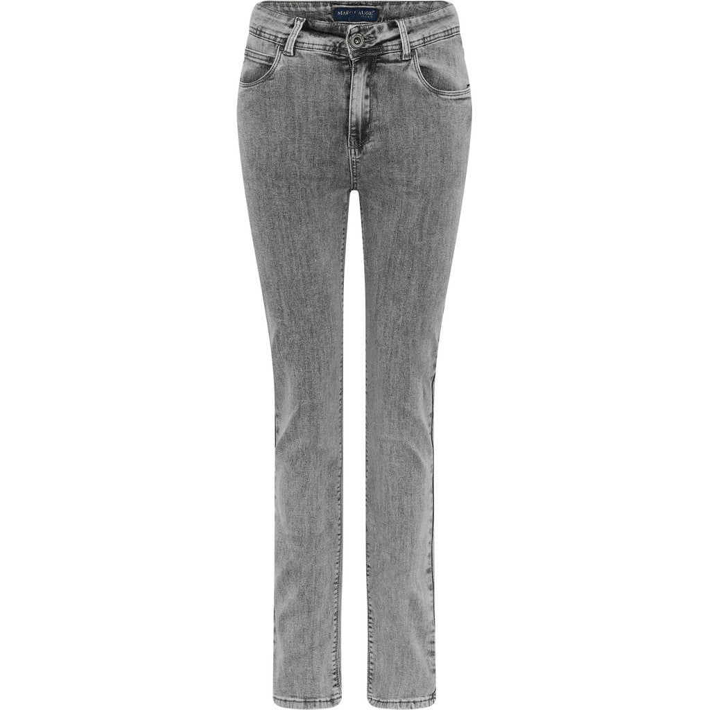 MARC LAUGE Luna Straight Leg Jeans DENIM/TWILL 579699 GREY USED DENIM