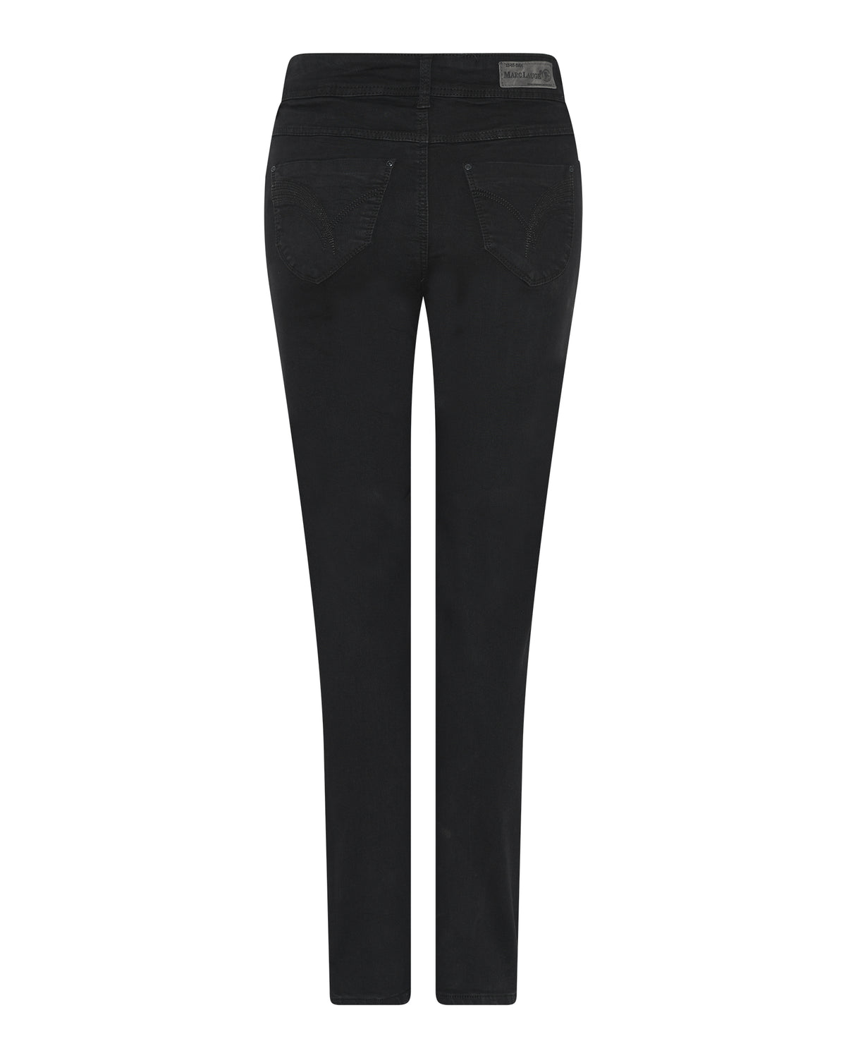 MARC LAUGE Luna Straight Leg Jeans DENIM/TWILL 86 BLUE OVERDYED BLACK
