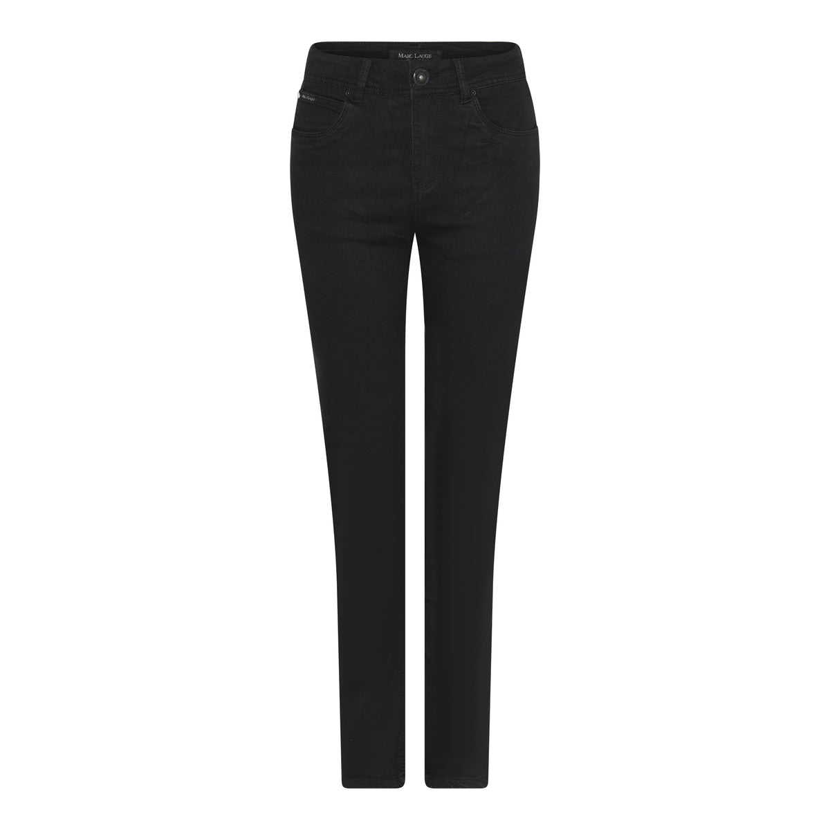 MARC LAUGE Luna Straight Leg Jeans DENIM/TWILL 86 BLUE OVERDYED BLACK