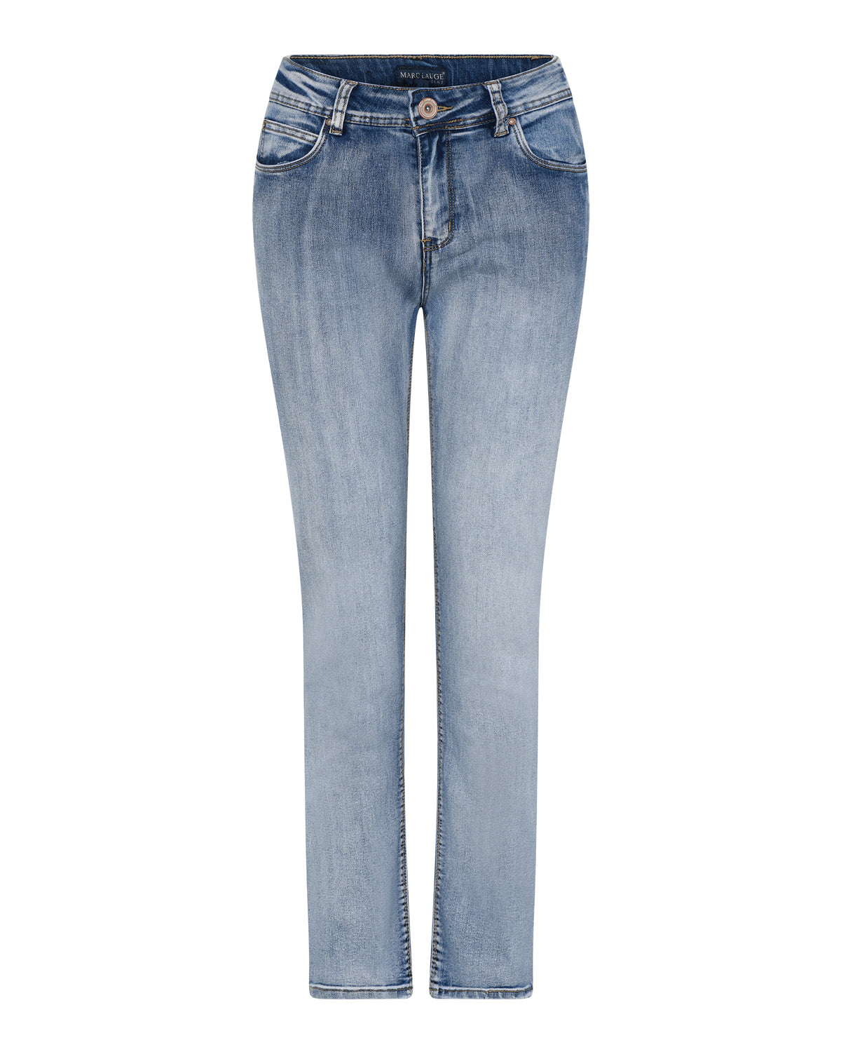 MARC LAUGE Luna Straight Leg Jeans DENIM/TWILL 9196 LIGHT BLUE USED