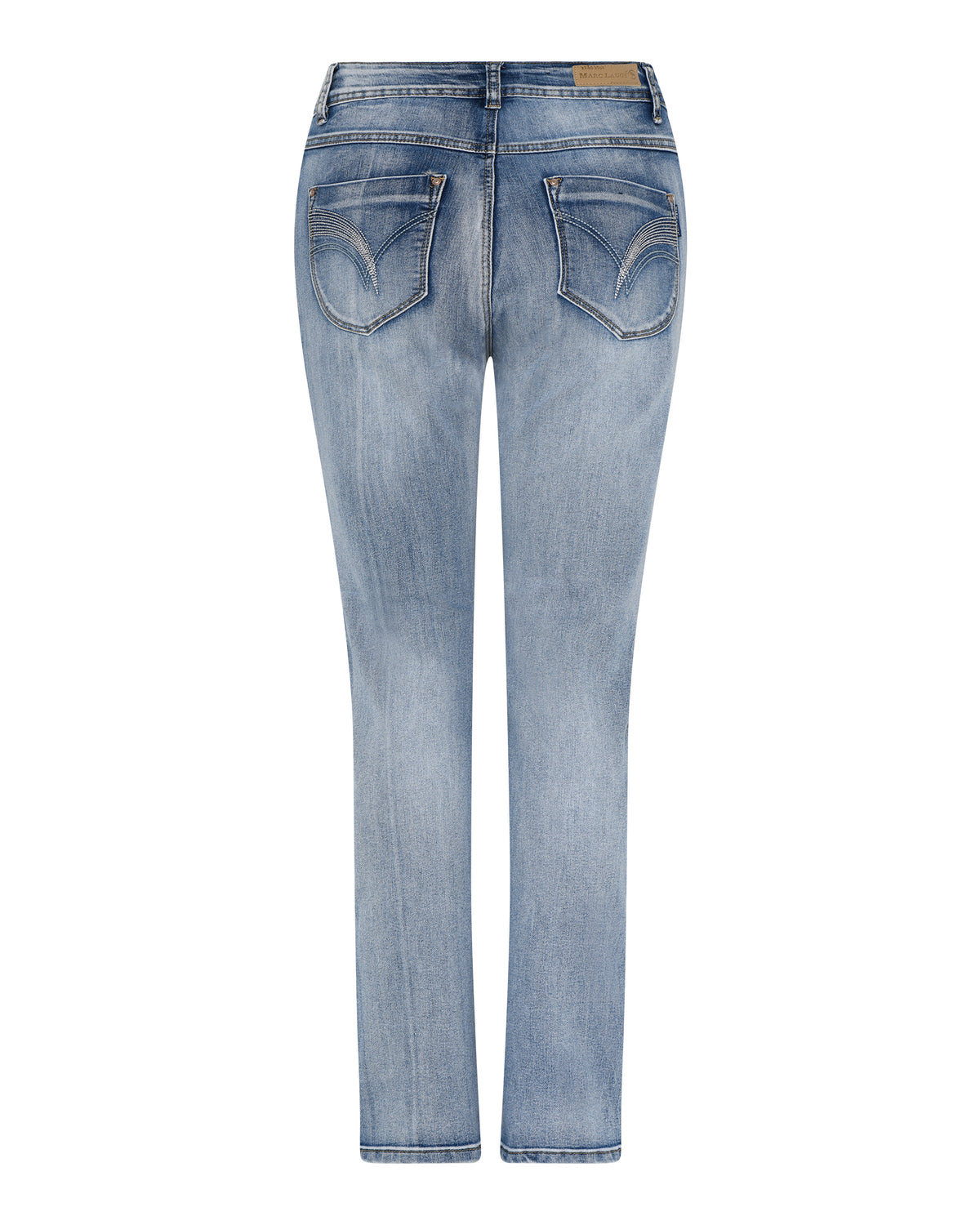 MARC LAUGE Luna Straight Leg Jeans DENIM/TWILL 9196 LIGHT BLUE USED