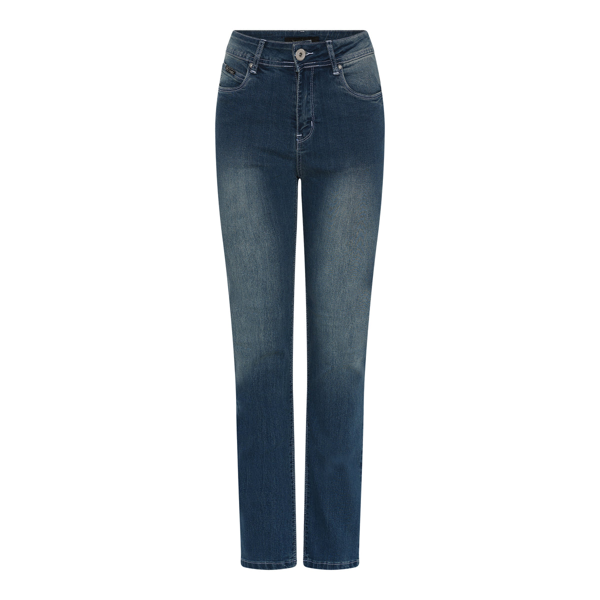 MARC LAUGE Luna Straight Leg Jeans DENIM/TWILL 9296 BLUE