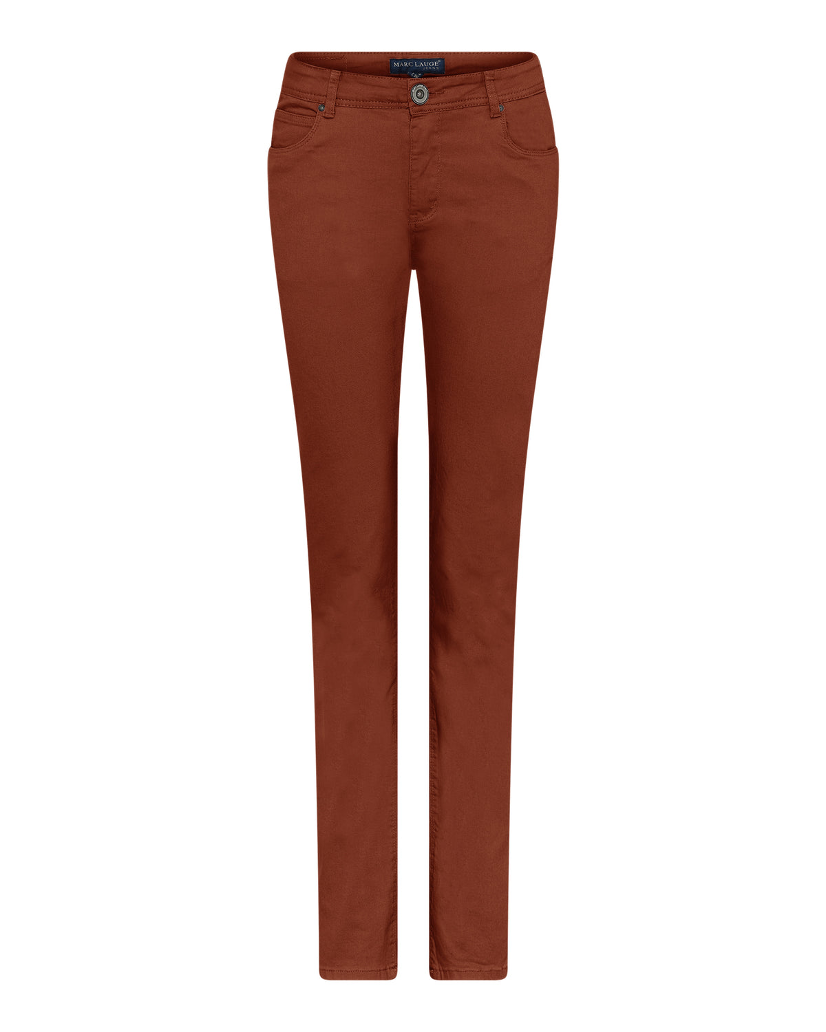 MARC LAUGE Luna Straight Leg Twill Jeans DENIM/TWILL 505 TERRACOTTA